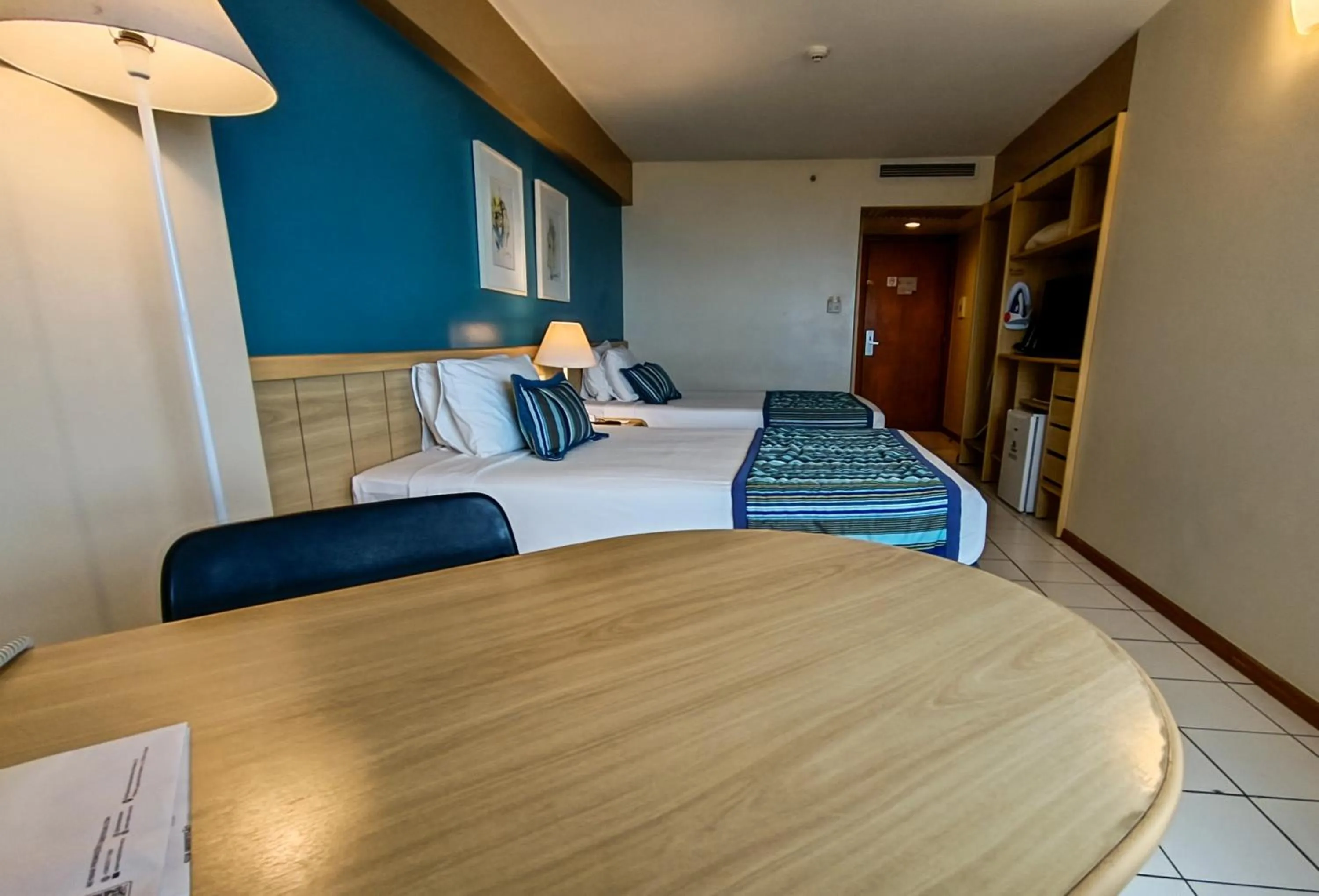 Bed in Reymar Hotel Maceió