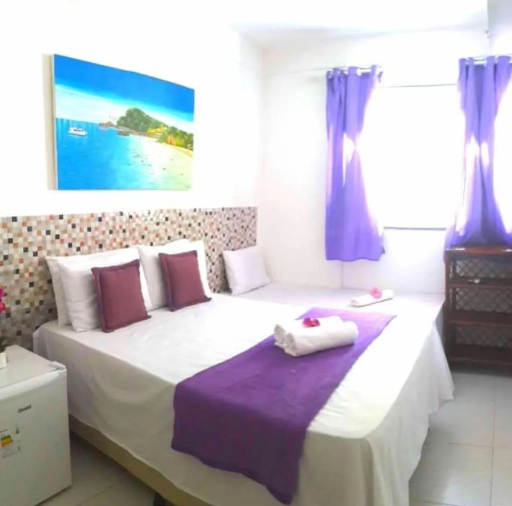 Bed in Pousada Vila do Sossego