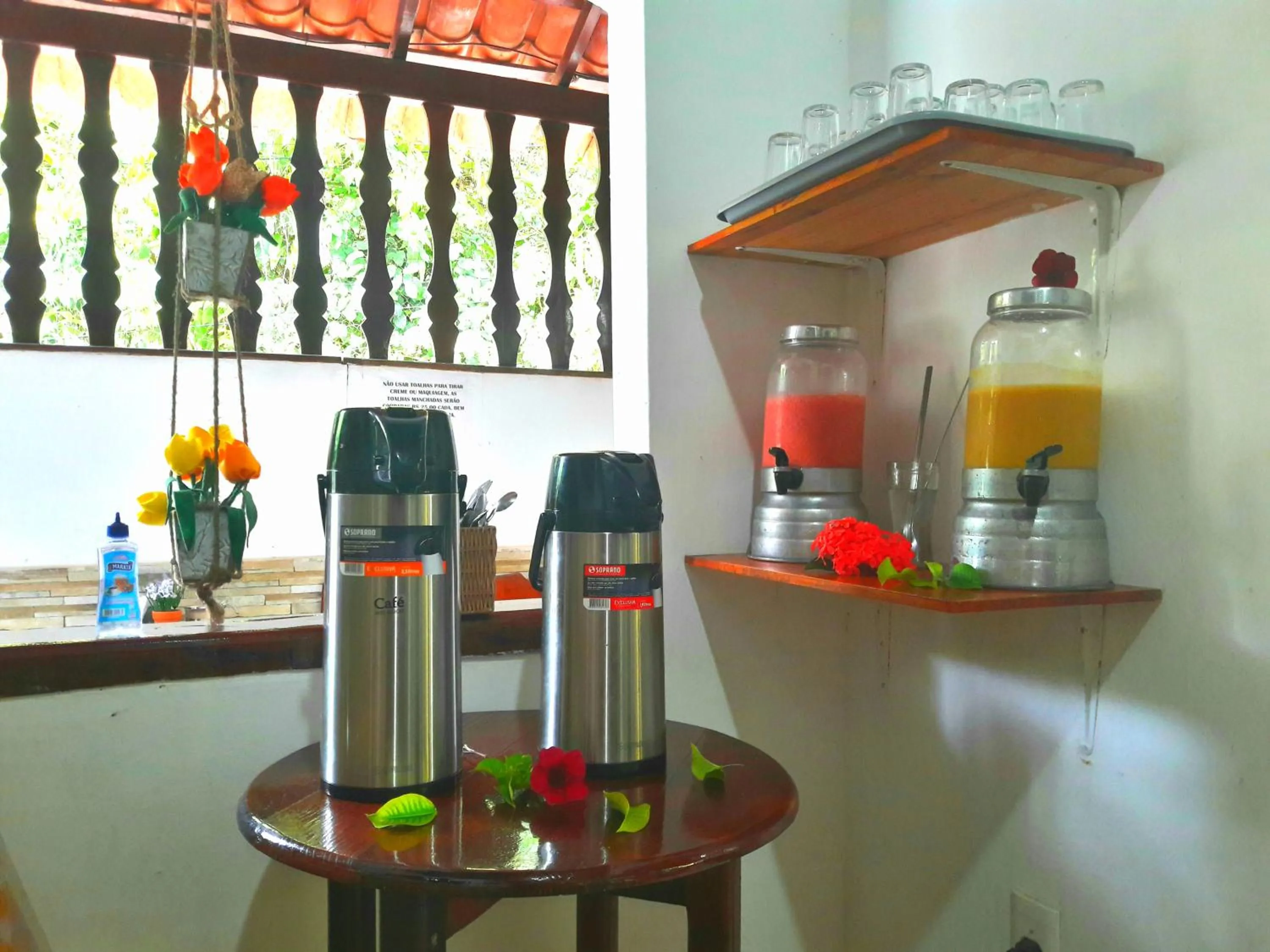 Non alcoholic drinks in Pousada Vila do Sossego