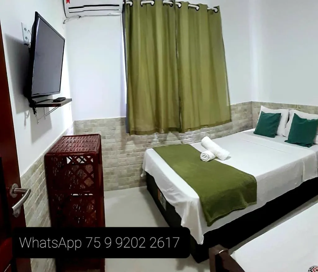 Bed in Pousada Vila do Sossego