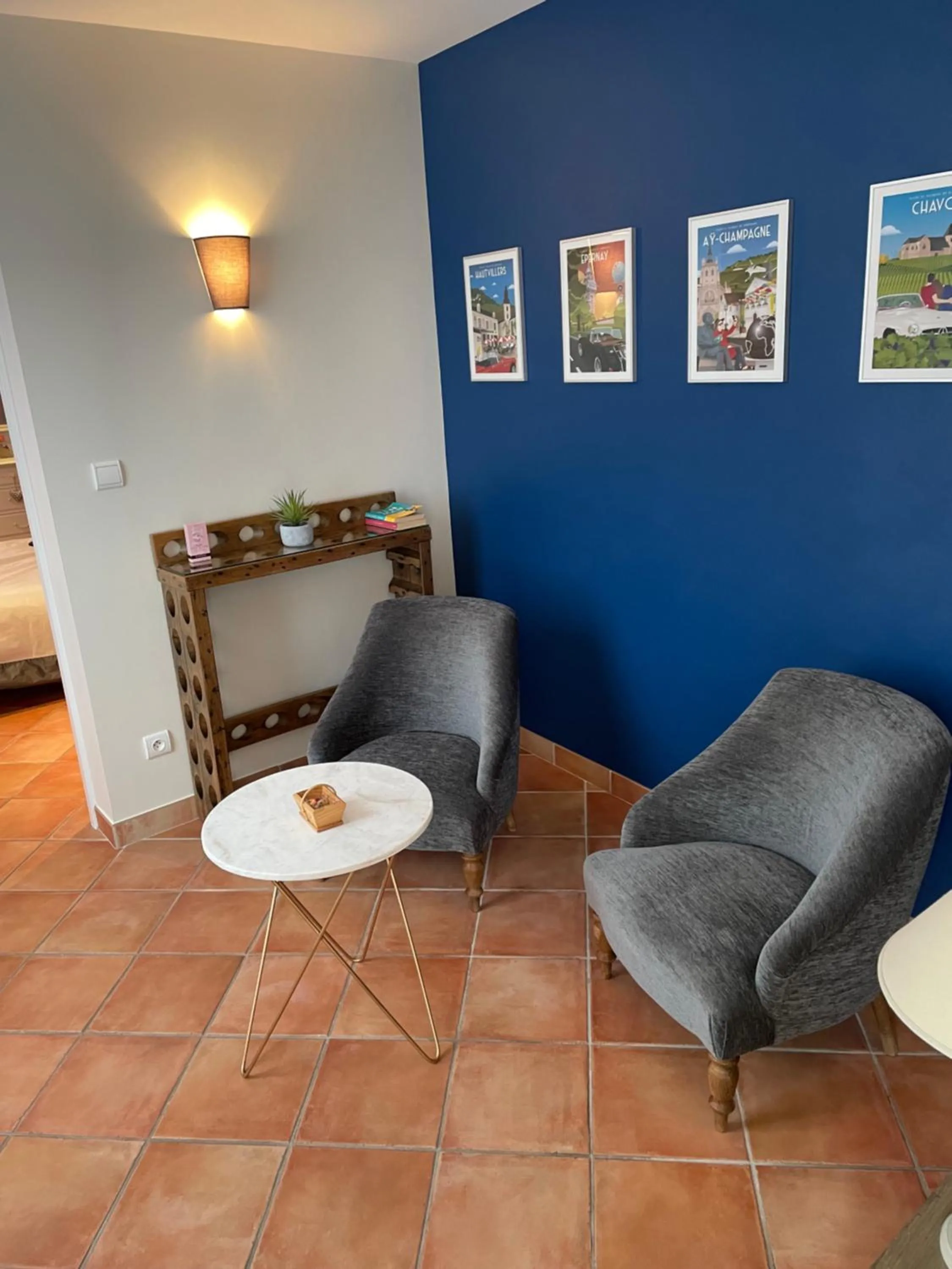 Living room in Chez Camille