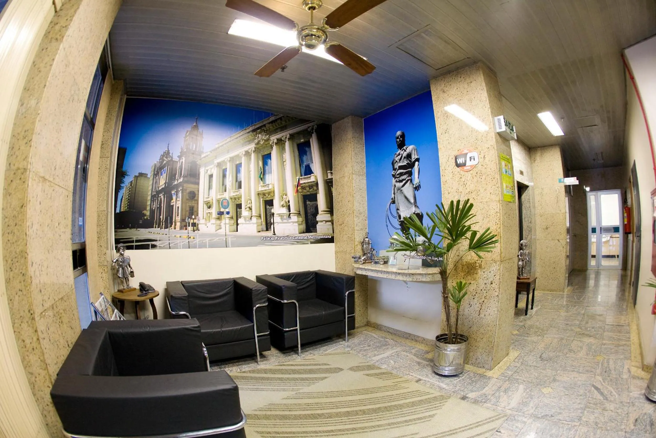 Lobby or reception in Letto Hotel Porto Alegre