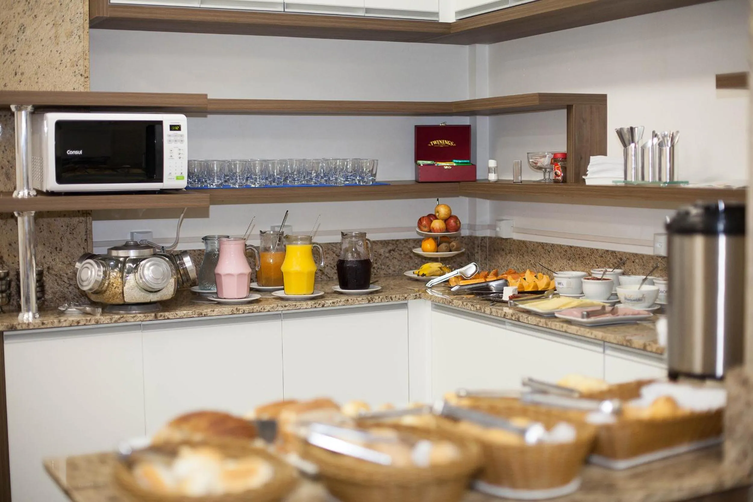 Buffet breakfast in Letto Hotel Porto Alegre