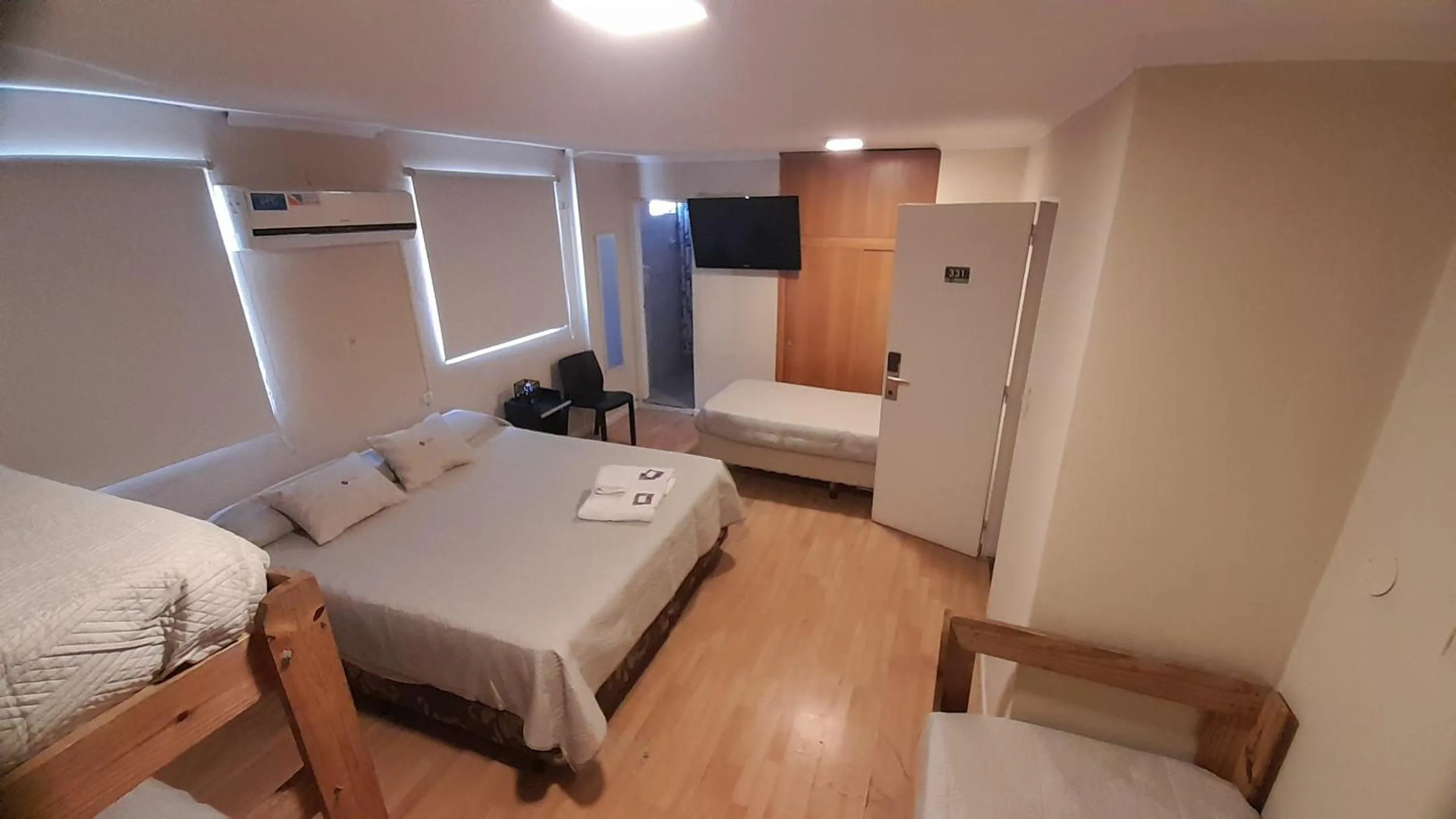 Bed in Hotel Alto Parana