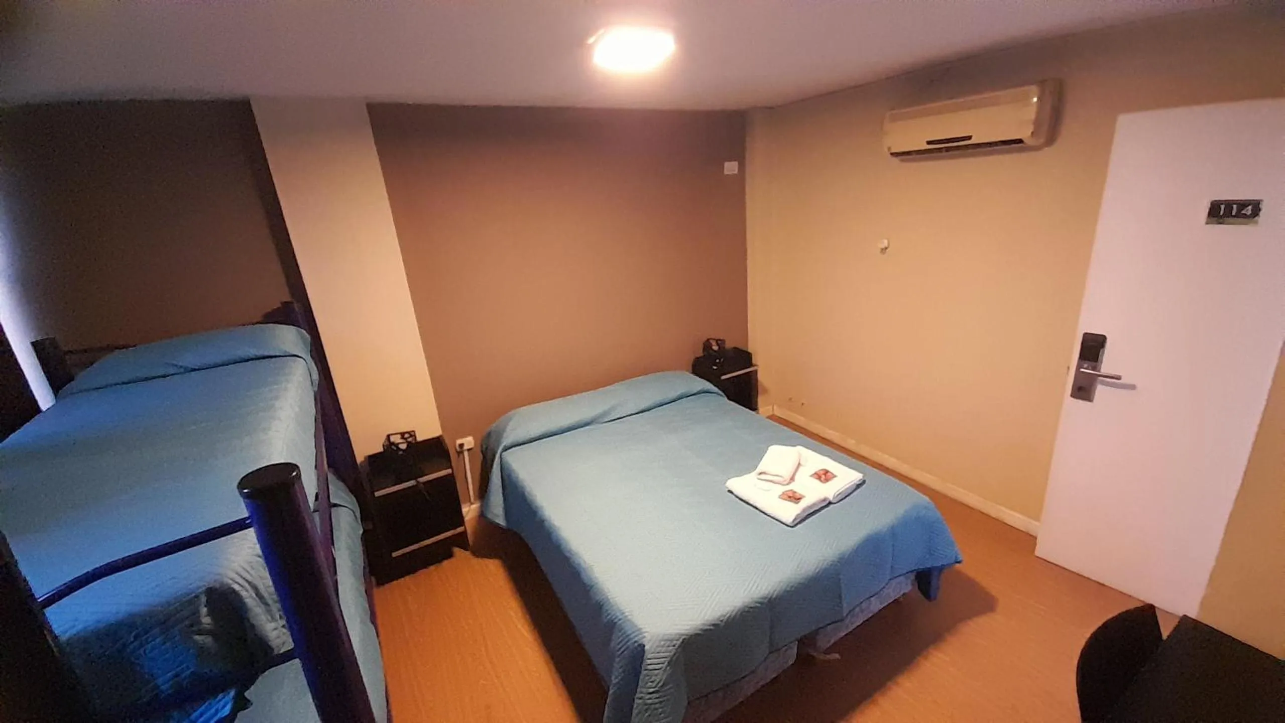 Bed in Hotel Alto Parana