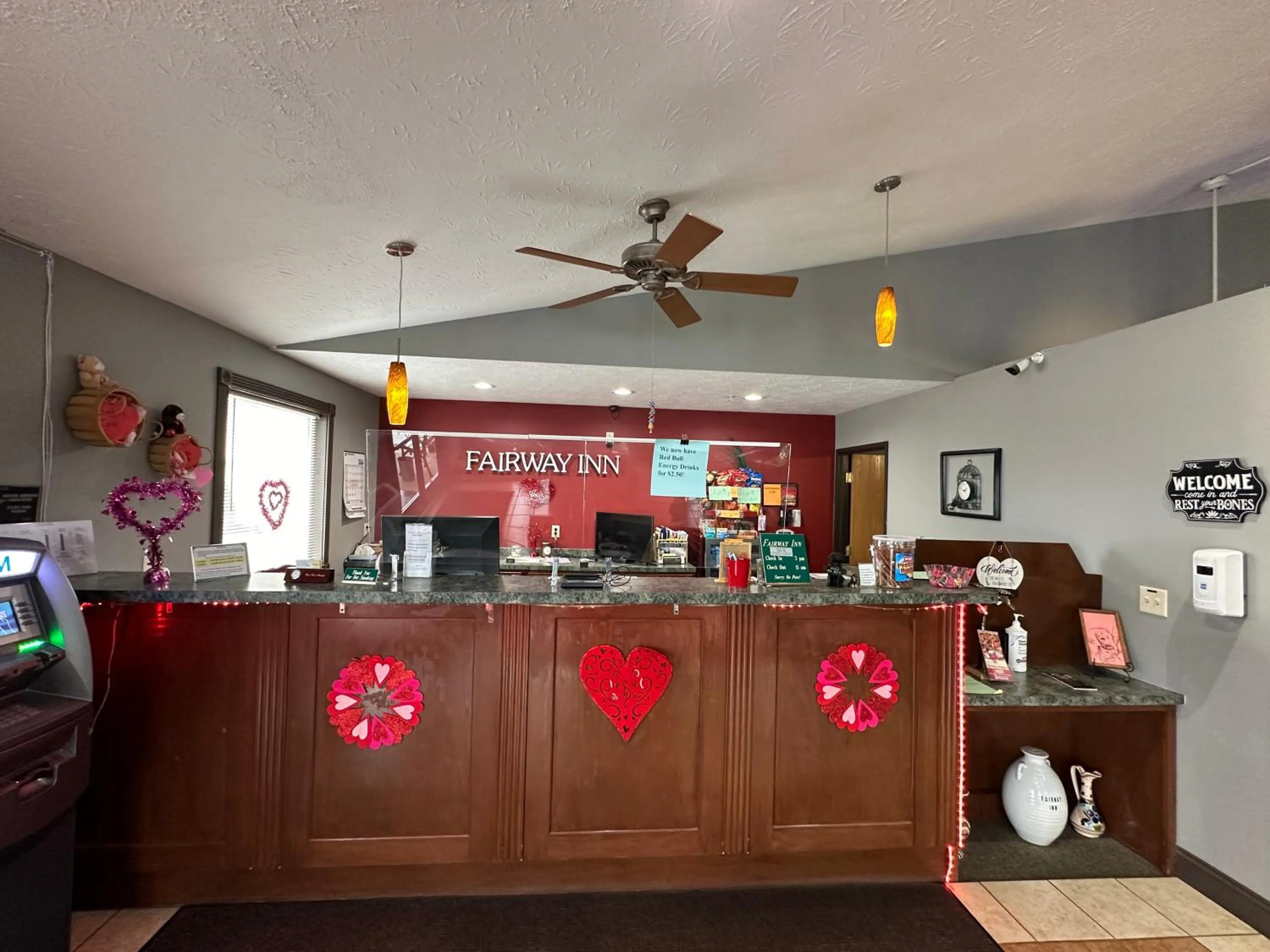 Lobby or reception in Fairway Inn Florence Indiana