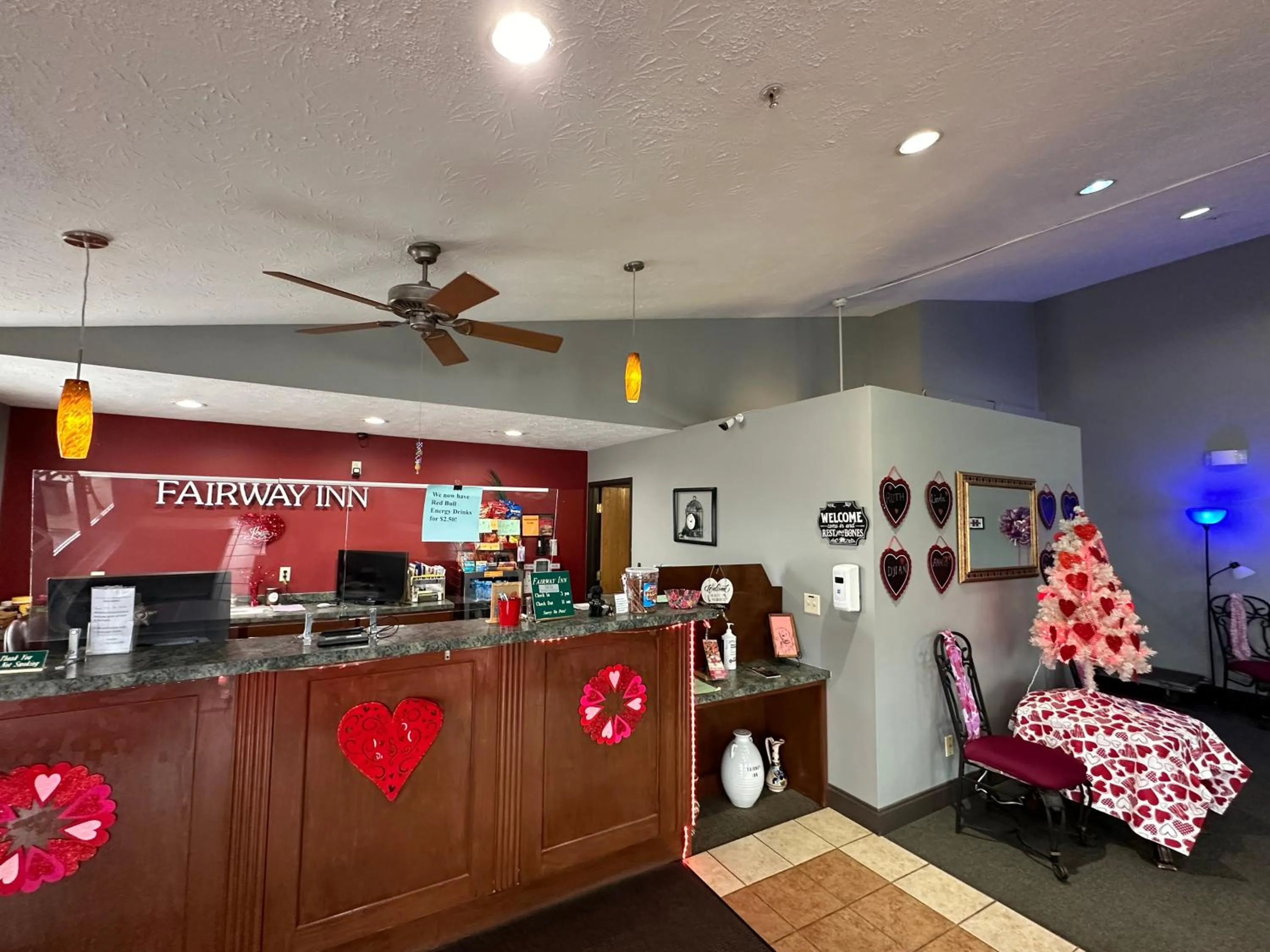 Lobby or reception in Fairway Inn Florence Indiana