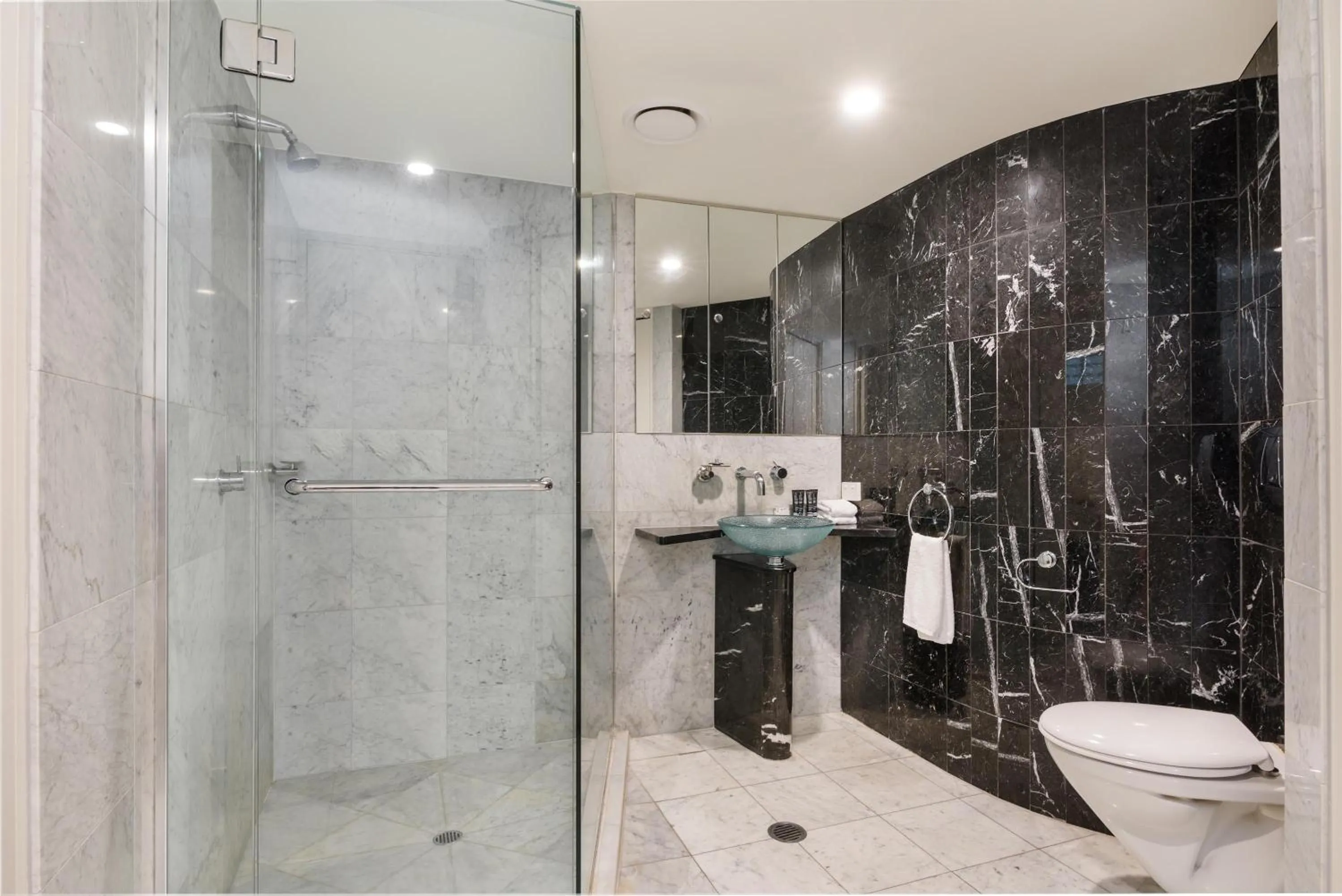 Toilet in Mantra Sirocco