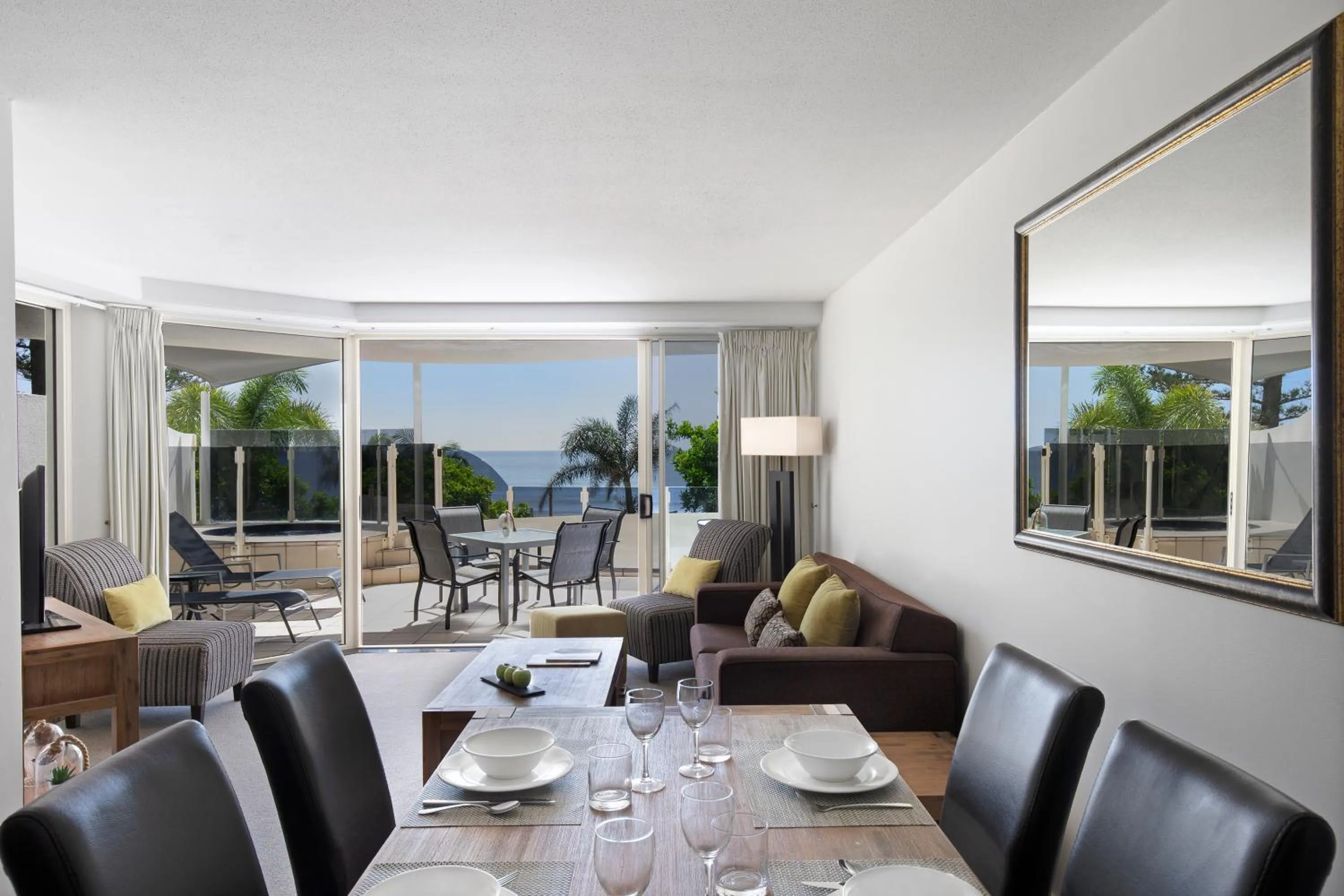 Living room in Mantra Zanzibar