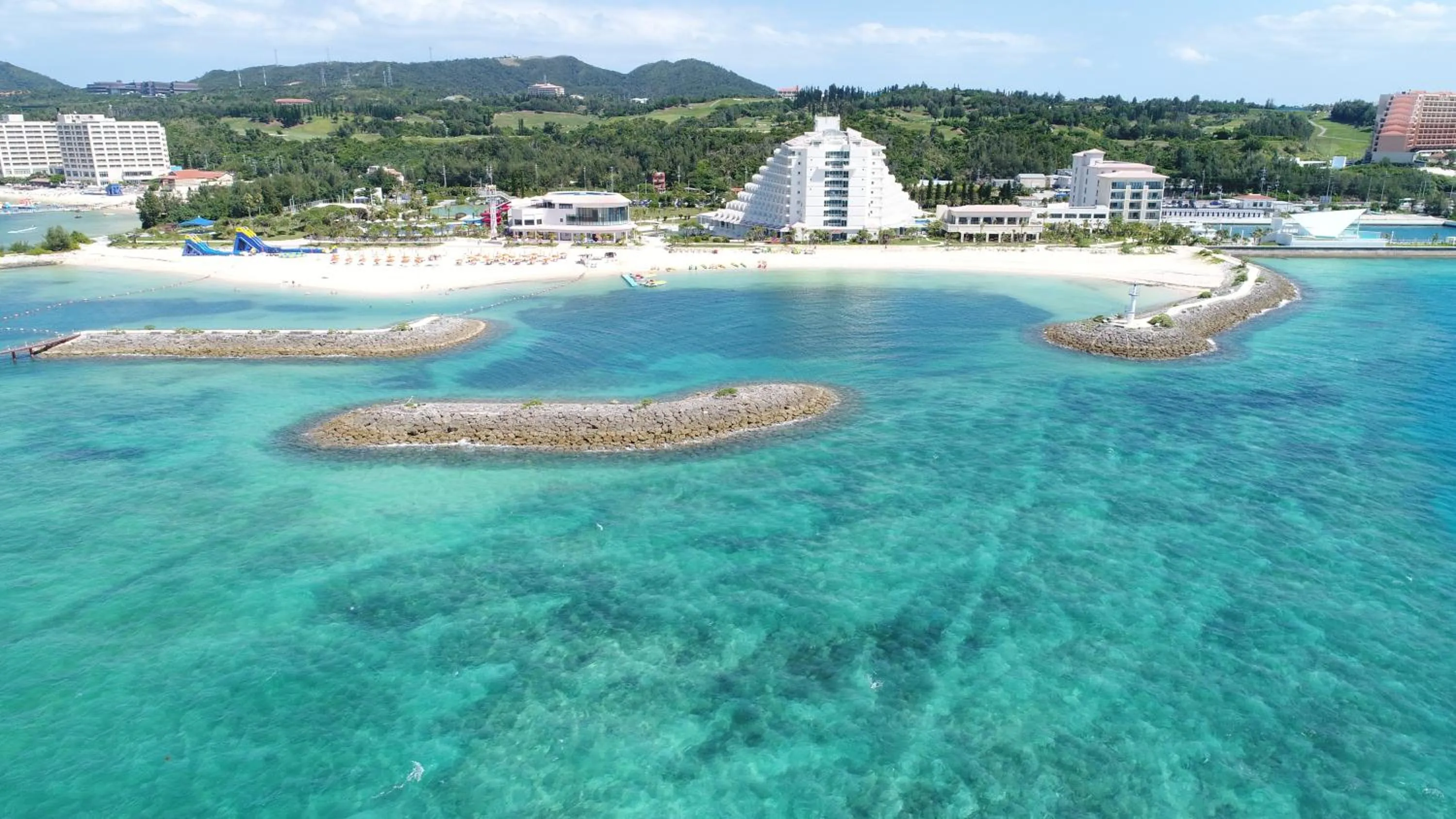 Bird's eye view in Sheraton Okinawa Sunmarina Resort