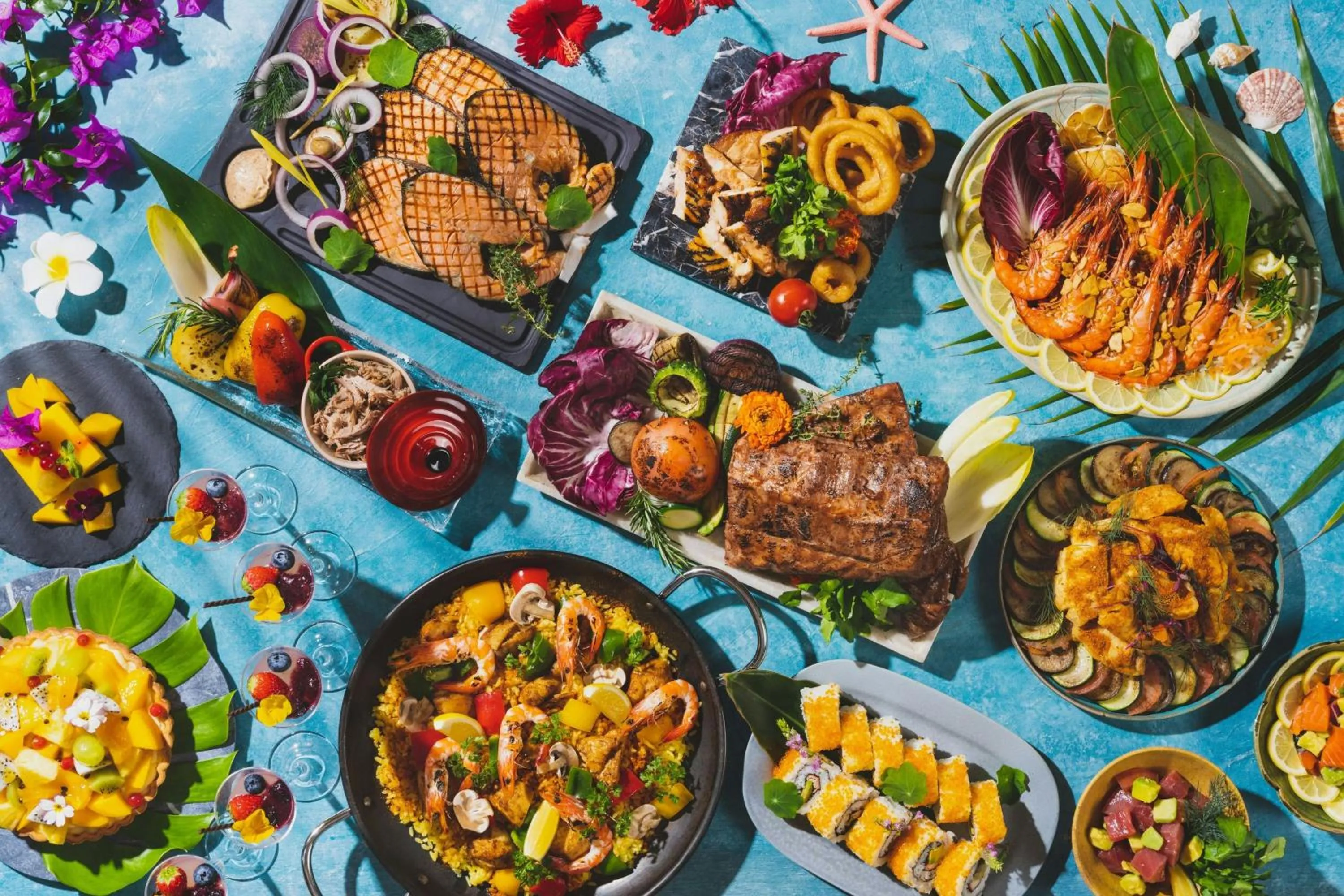 Restaurant/places to eat in Sheraton Okinawa Sunmarina Resort