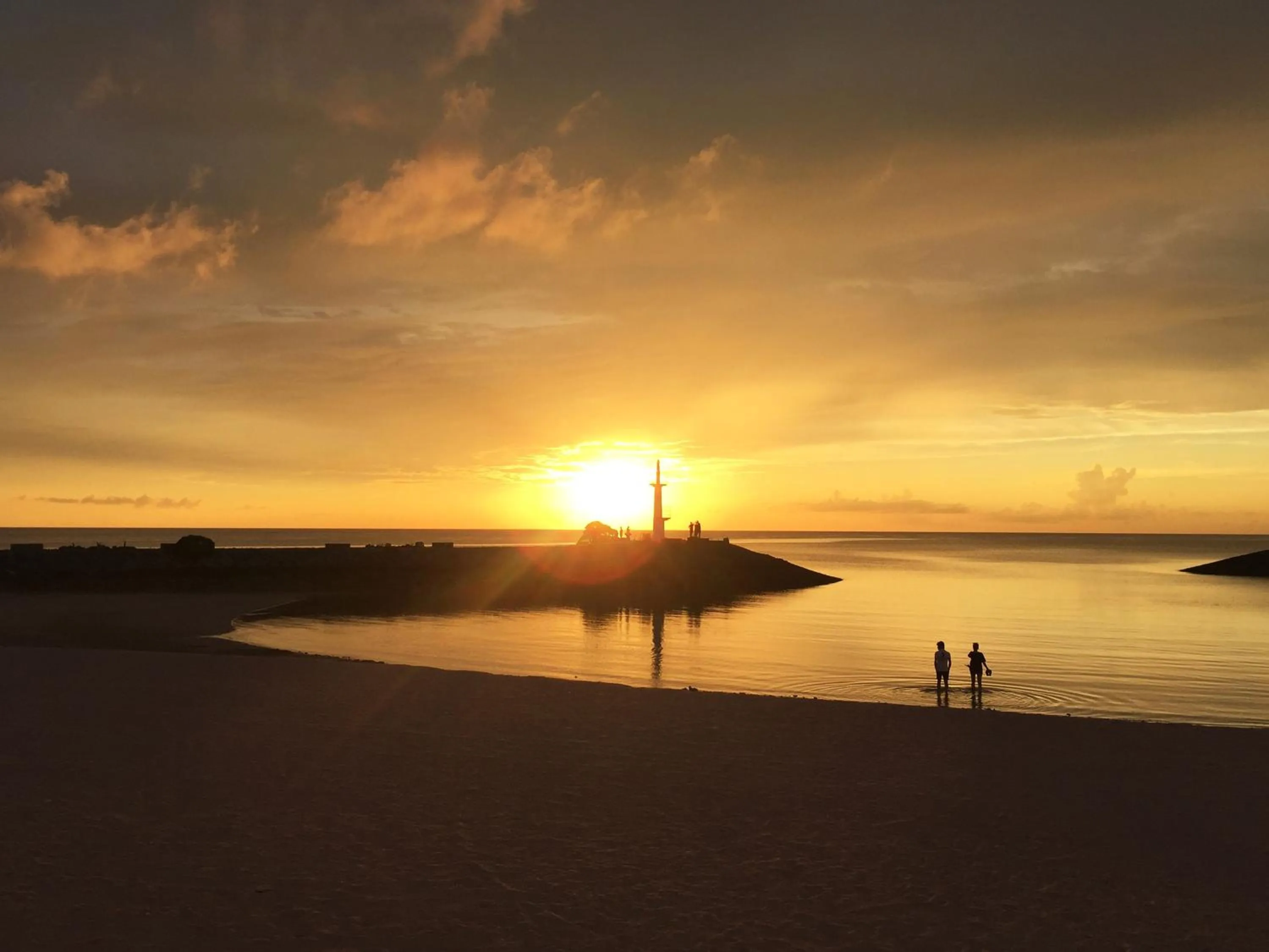 Beach in Sheraton Okinawa Sunmarina Resort