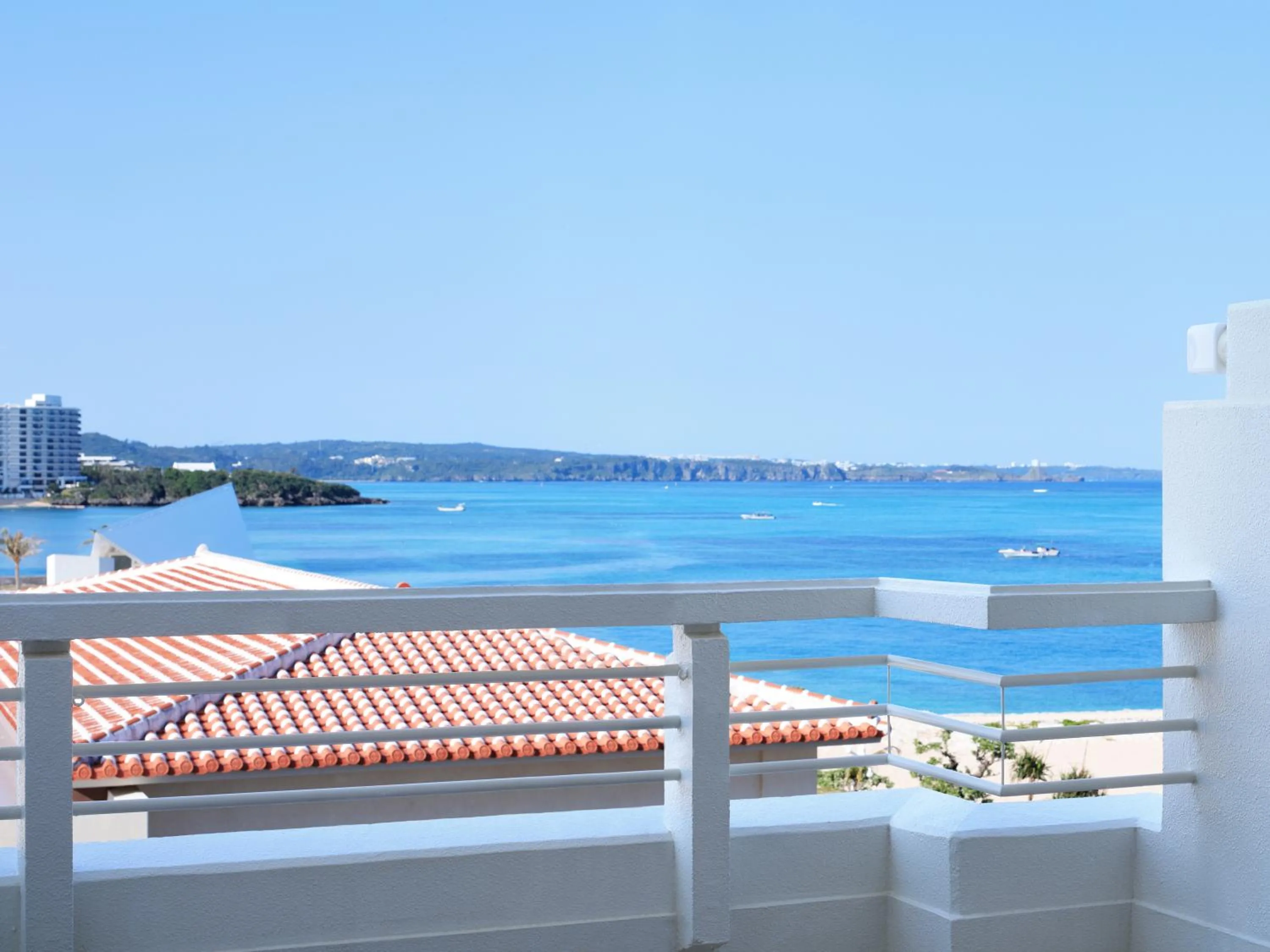 Balcony/Terrace in Sheraton Okinawa Sunmarina Resort