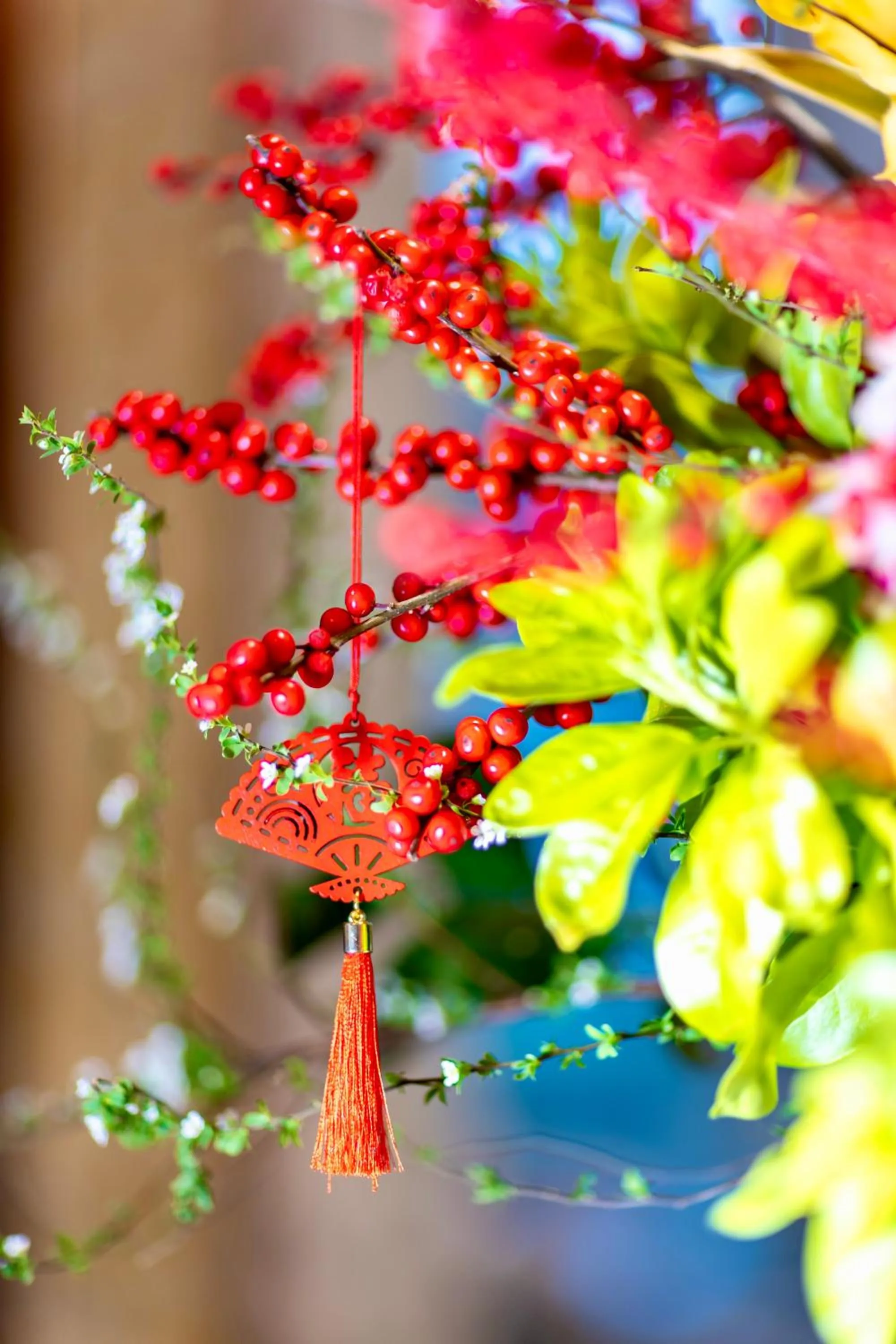 Decorative detail in Shangri-La Dalian