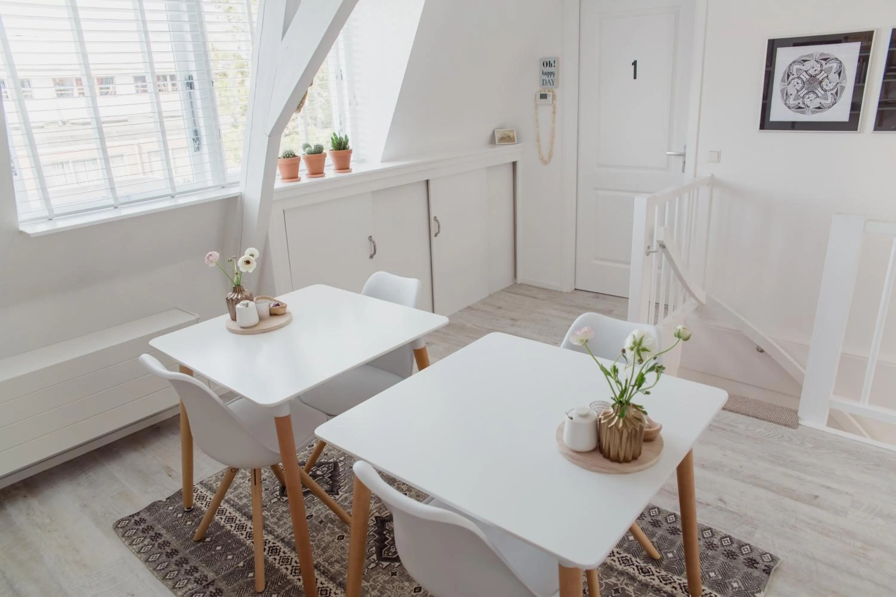 Dining area in Studio De Bilt