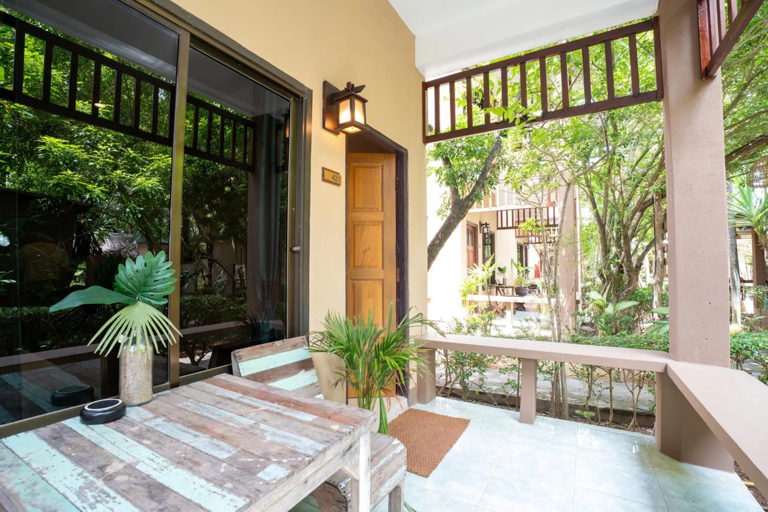 Garden in Lanta Riviera Beach Resort