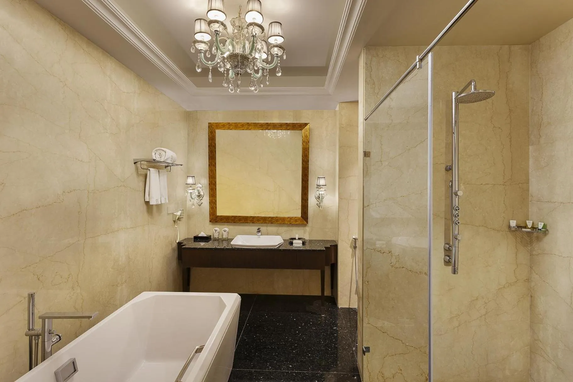 Bathroom in La Marvella, Bengaluru