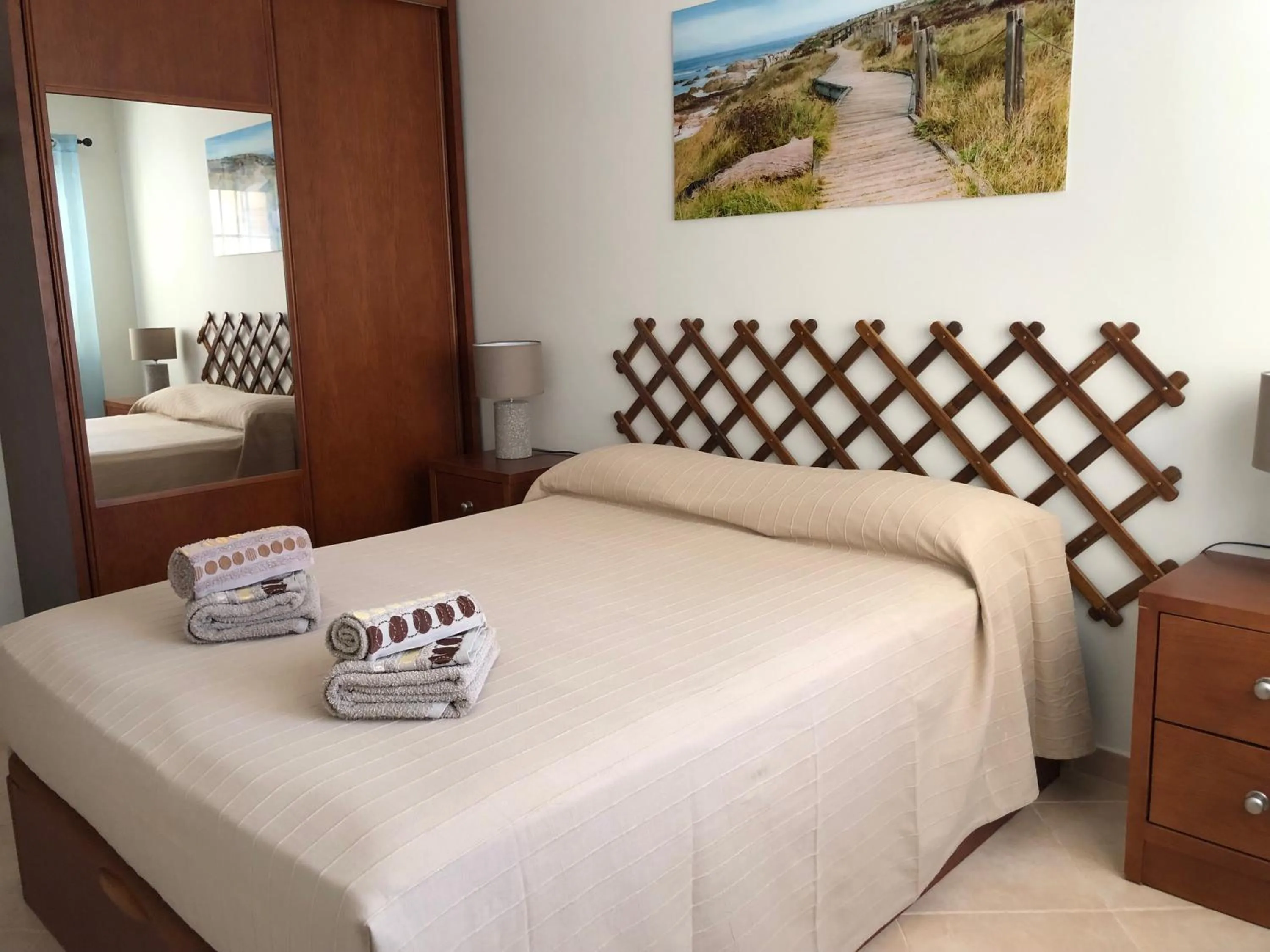 Bed in Villa vista mar e piscina