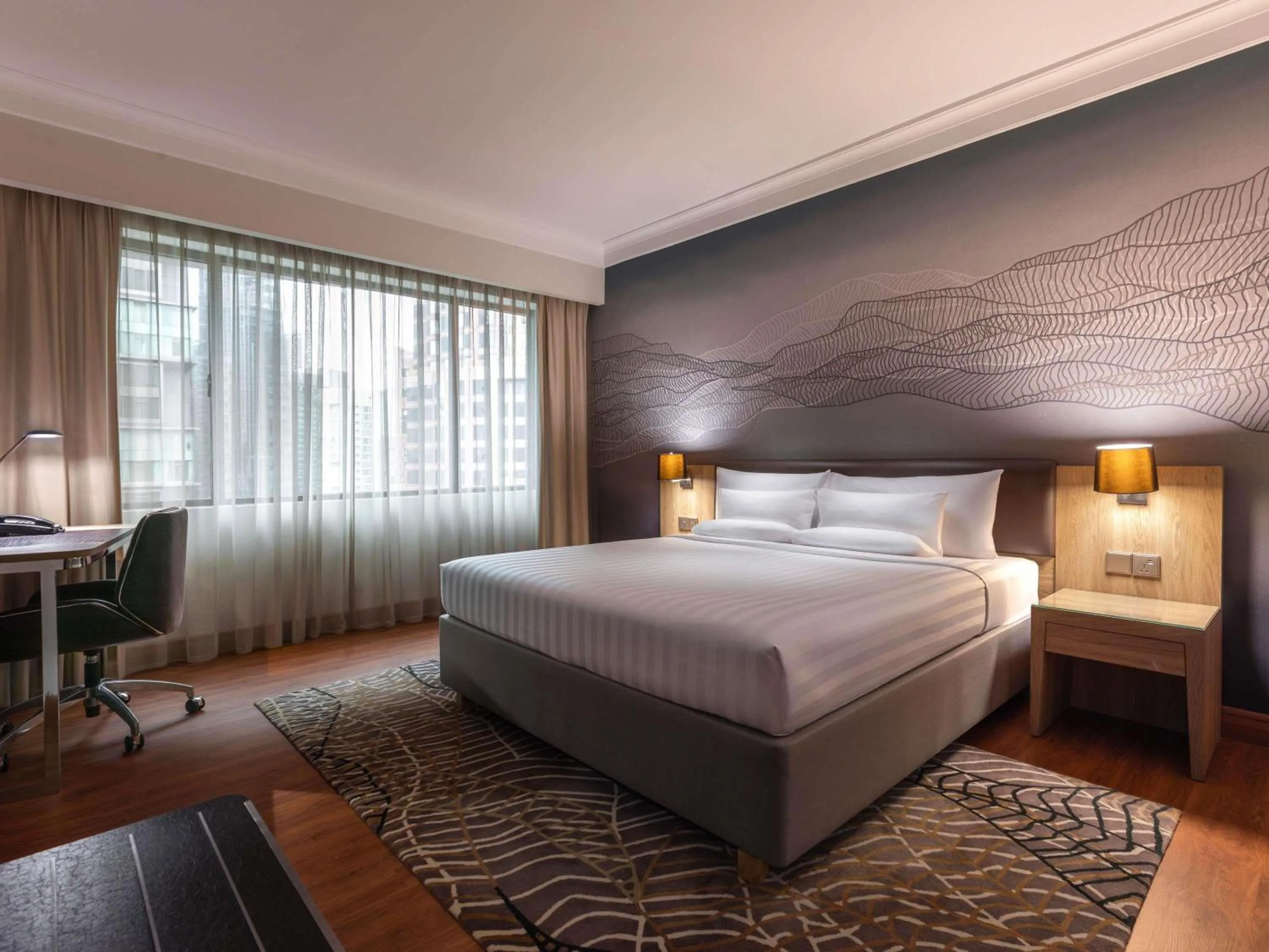 Bedroom, Bed in Novotel Kuala Lumpur City Centre