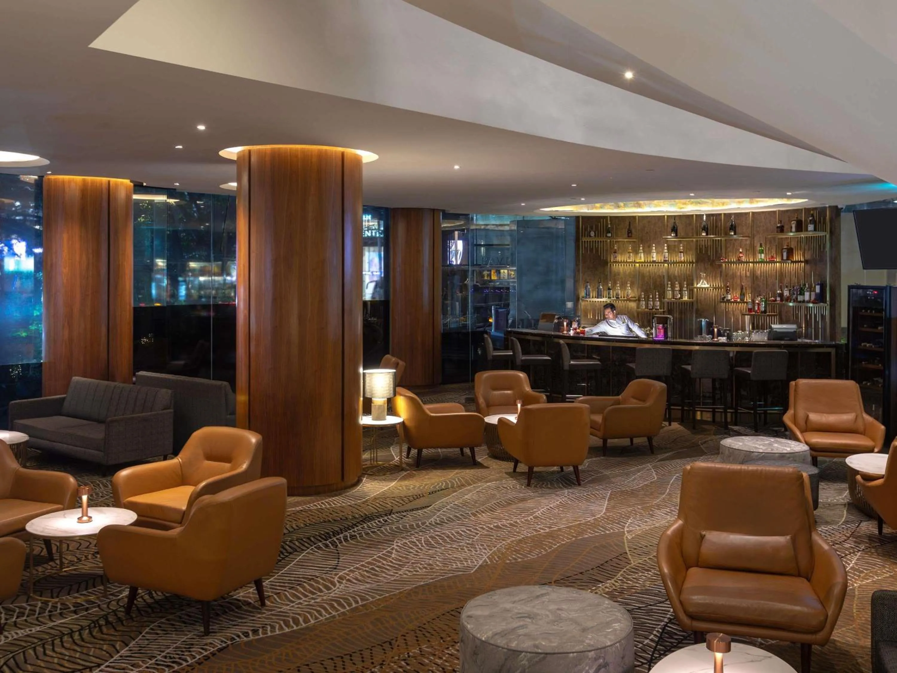 Lounge or bar in Novotel Kuala Lumpur City Centre