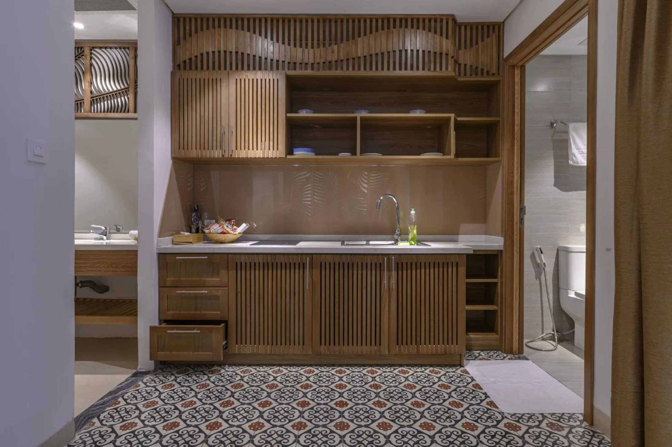 Kitchen or kitchenette in Mai's Boutique