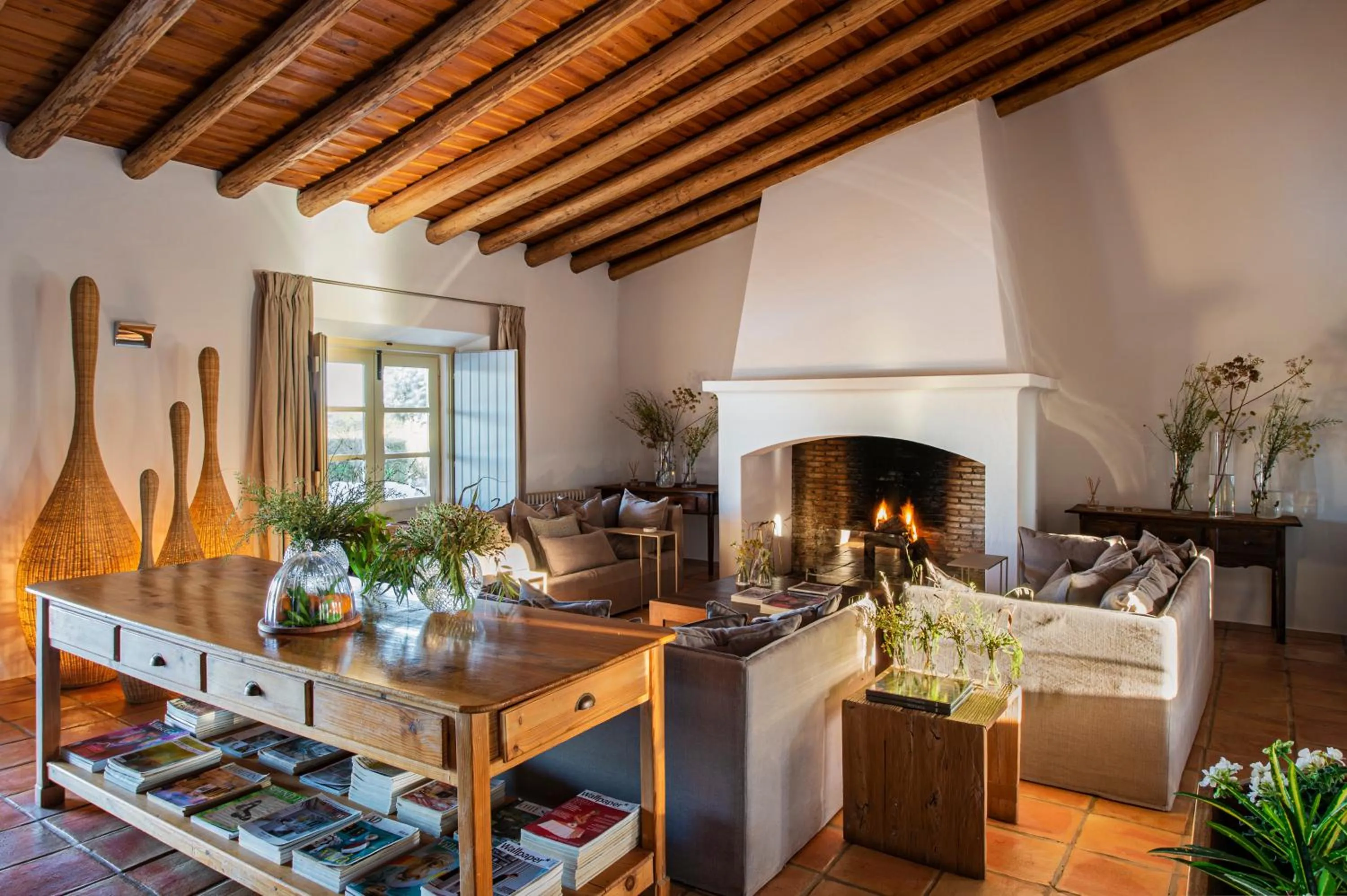 Living room in Herdade da Malhadinha Nova - Relais & Châteaux