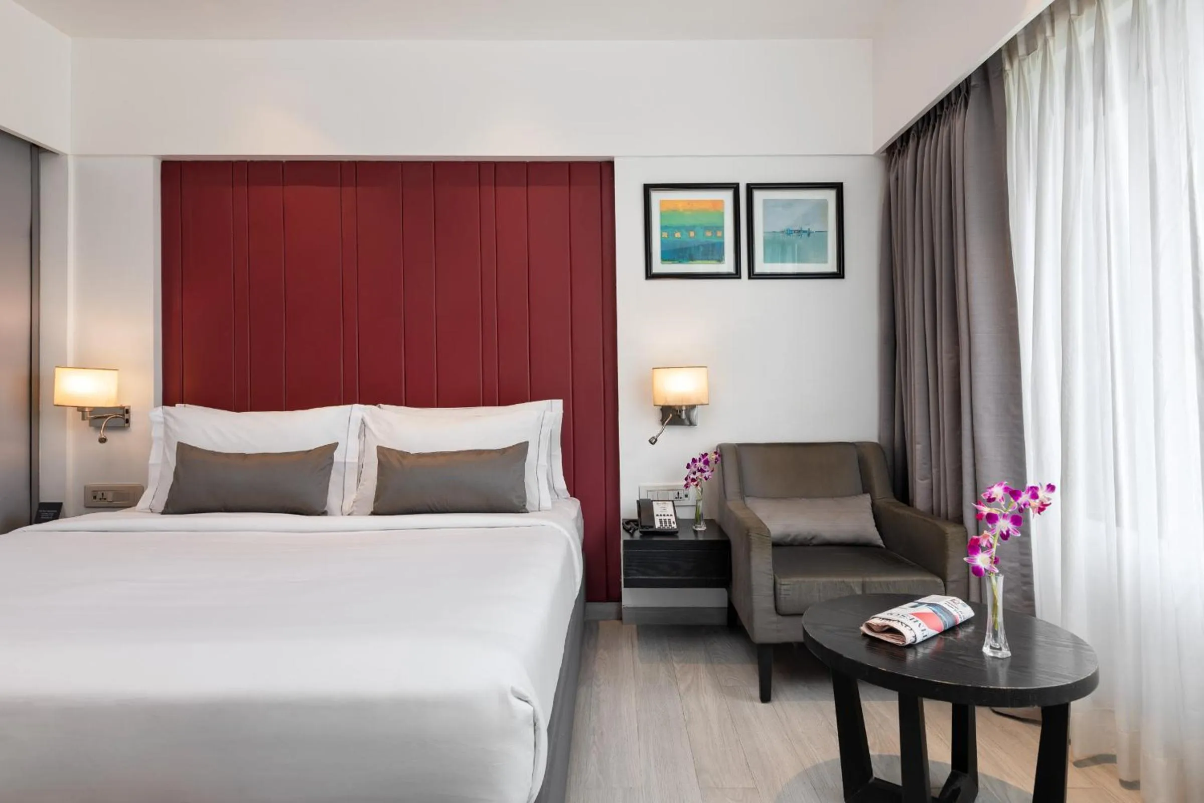 Photo of the whole room, Bed in Hotel Suncity Residency