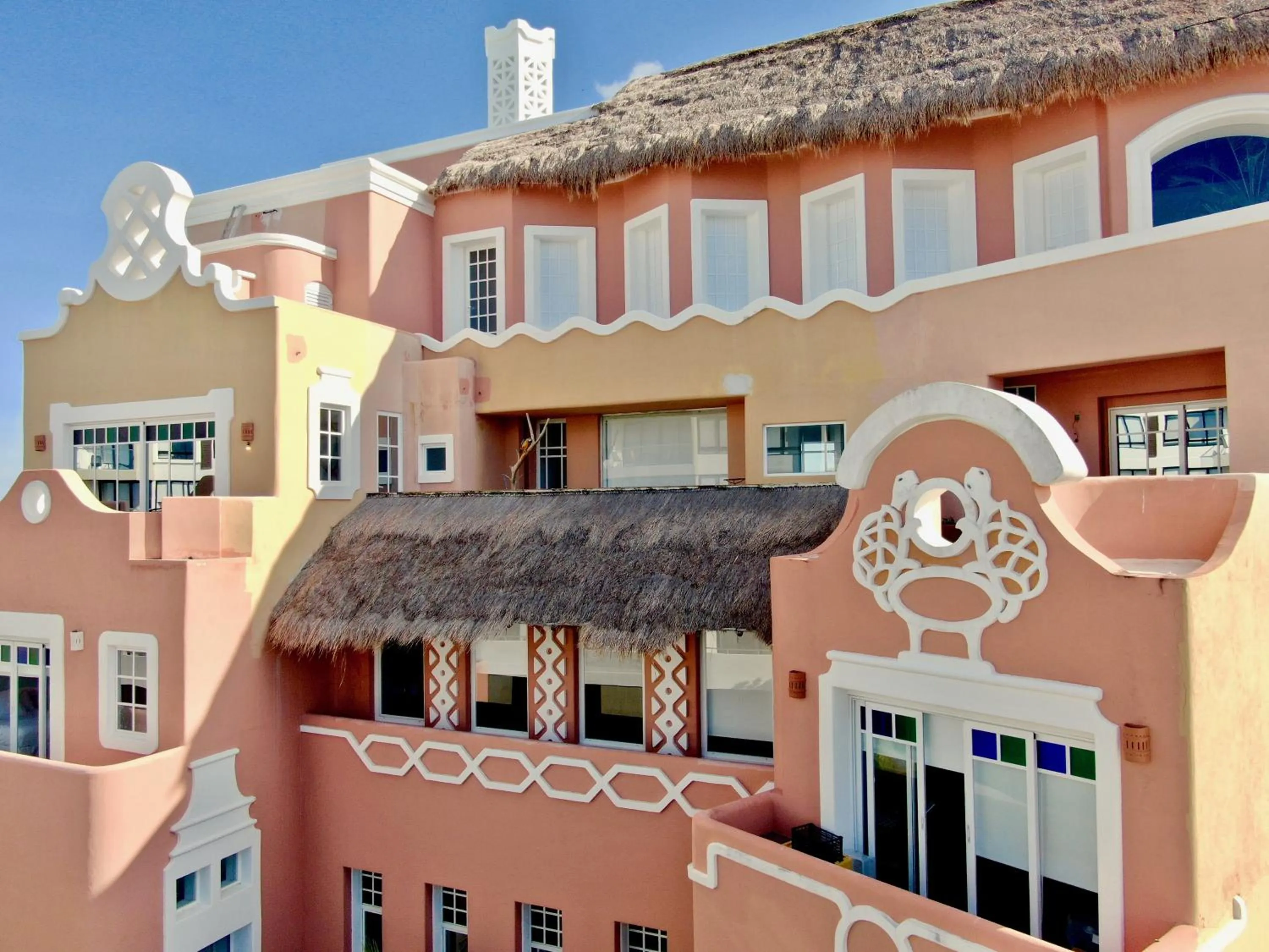 Property building in Casa Tortugas Boutique Hotel - A Hidden Gem in Cancun