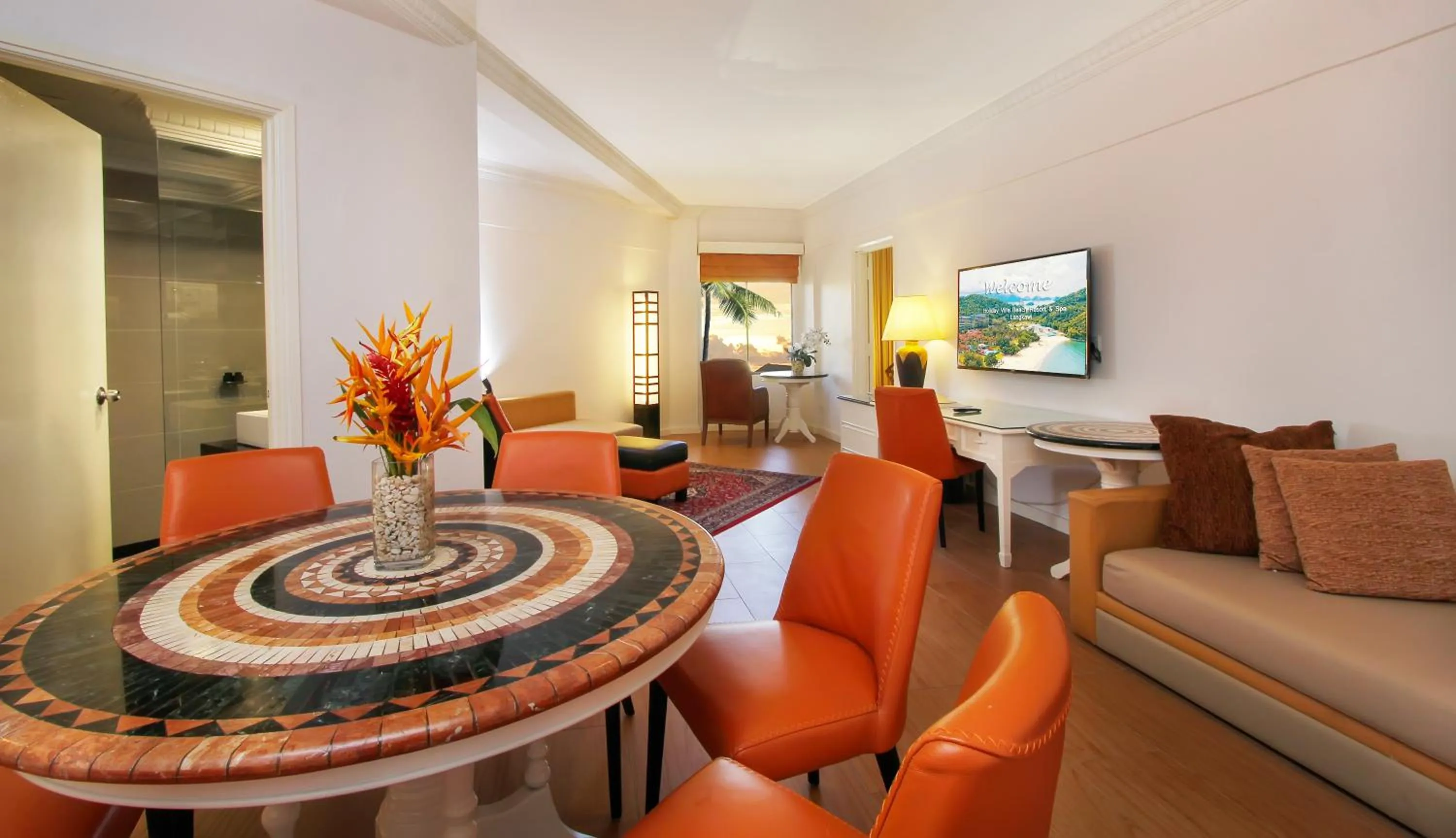 Living room in Holiday Villa Resort & Beachclub Langkawi