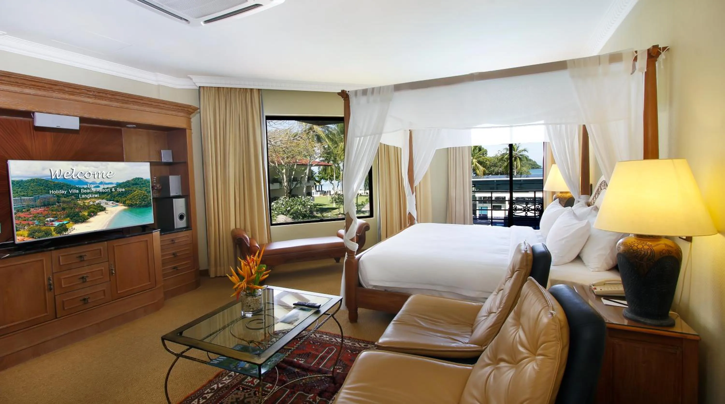 Natural landscape, Bed in Holiday Villa Resort & Beachclub Langkawi
