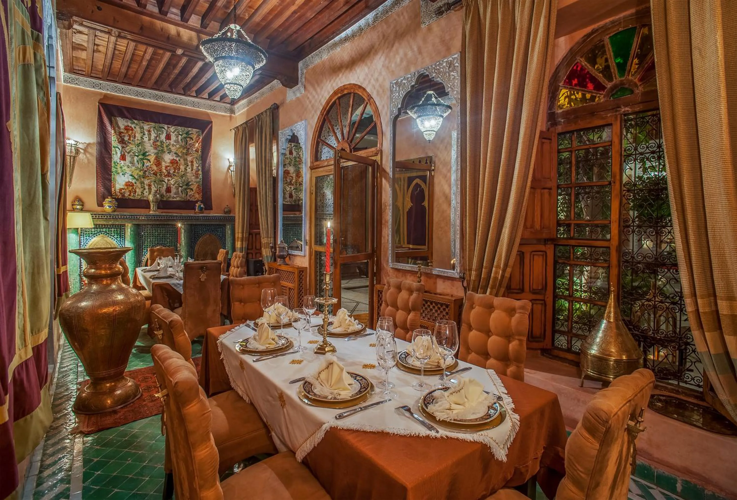 Restaurant/places to eat in Riad & Spa Laurence Olivier