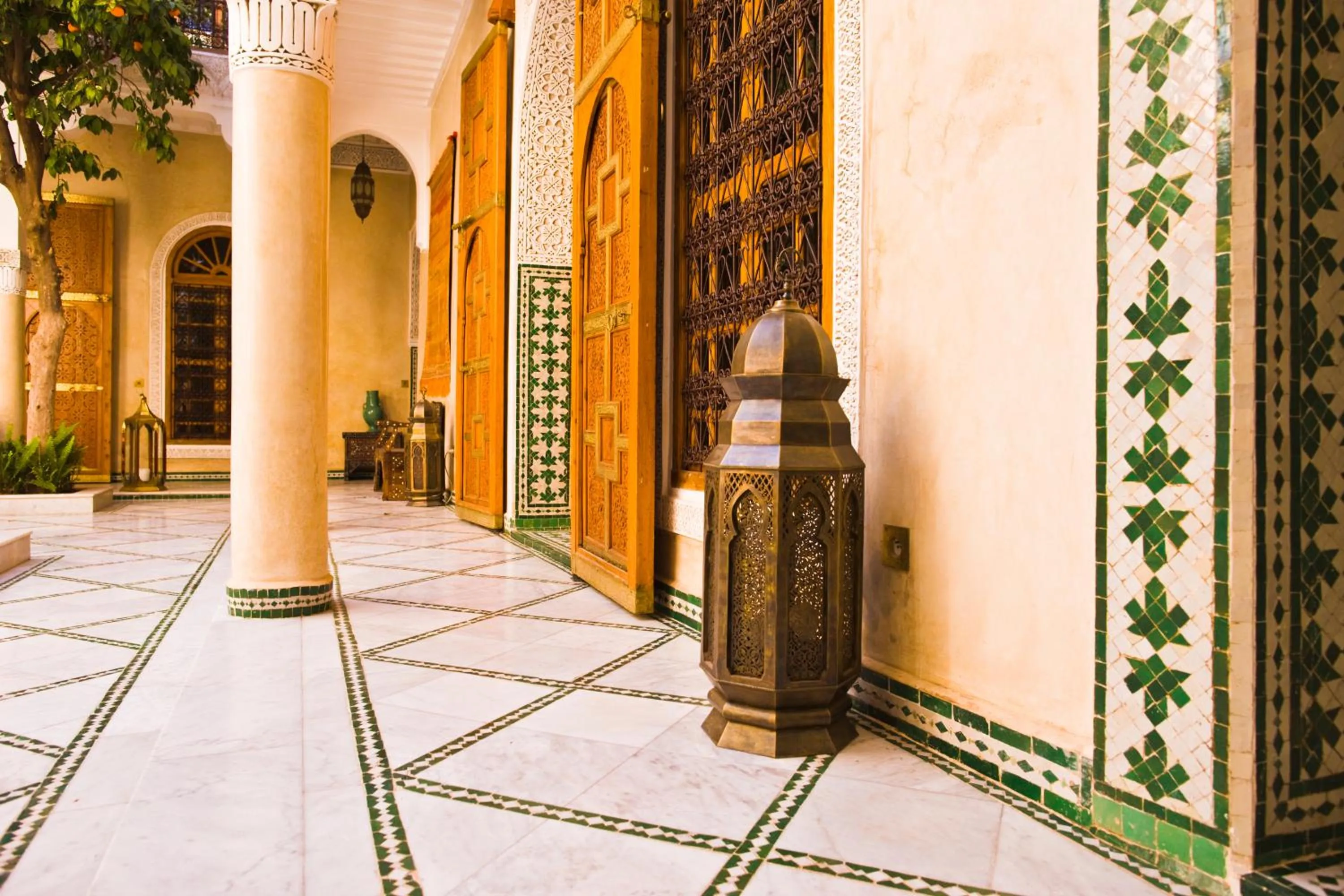 Facade/entrance in Riad & Spa Laurence Olivier