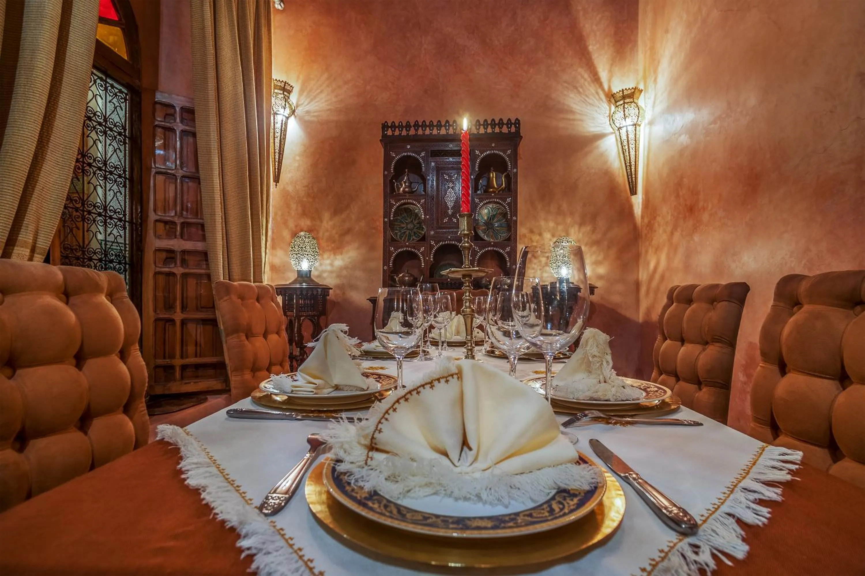 Restaurant/places to eat in Riad & Spa Laurence Olivier