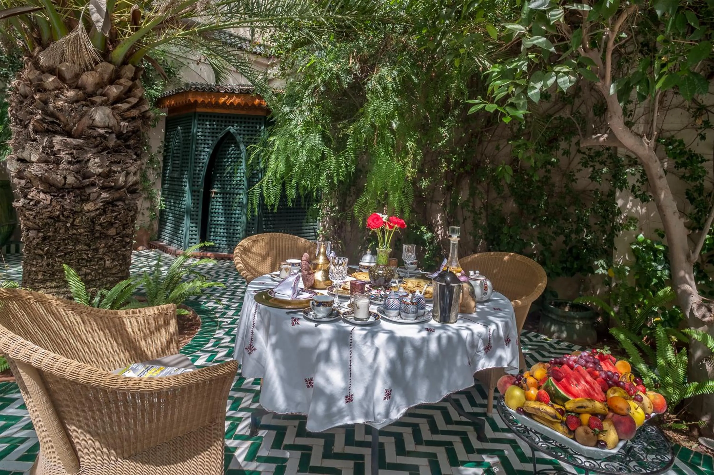 Restaurant/places to eat in Riad & Spa Laurence Olivier