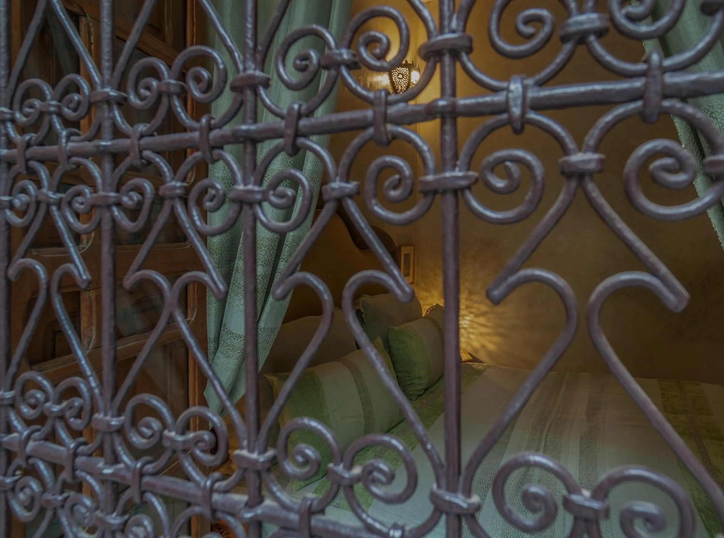 Area and facilities in Riad & Spa Laurence Olivier