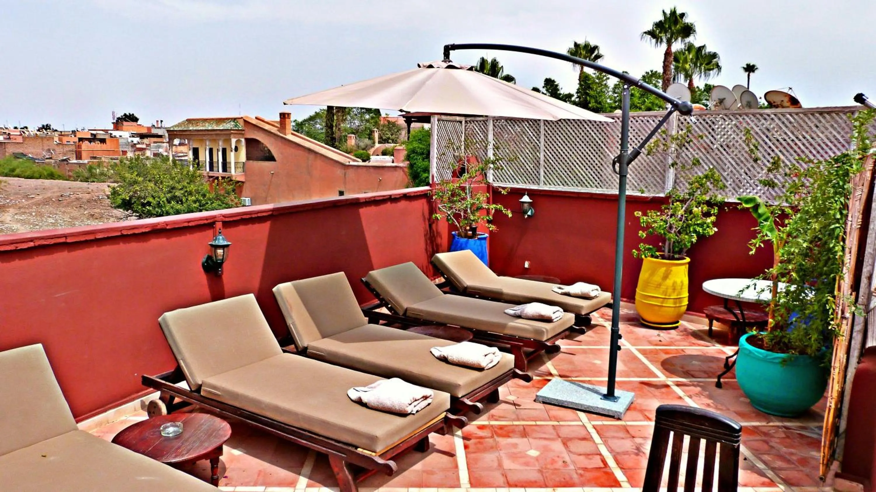 Patio in Riad Sidi Mimoune & Spa