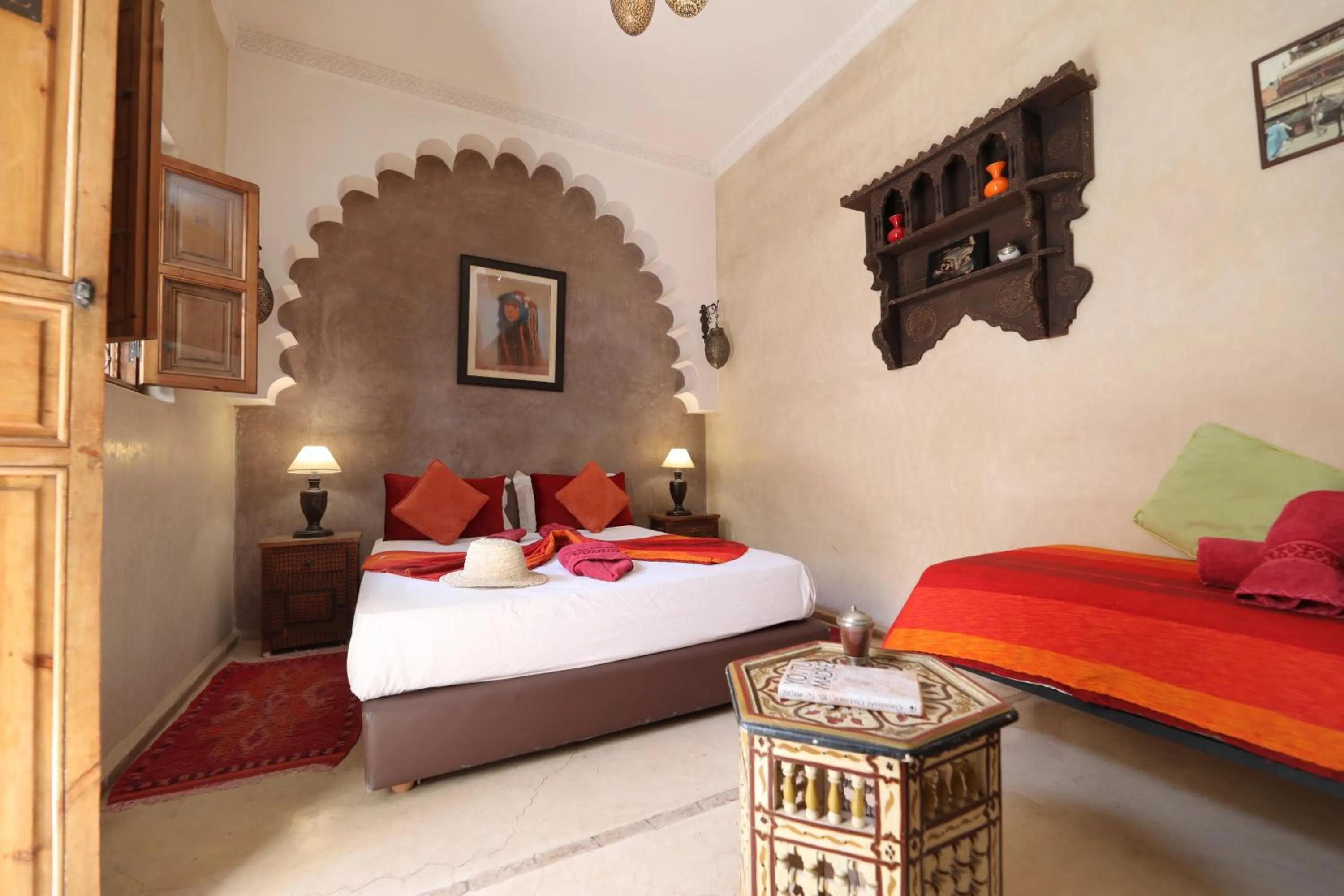 Photo of the whole room, Bed in Riad Sidi Mimoune & Spa