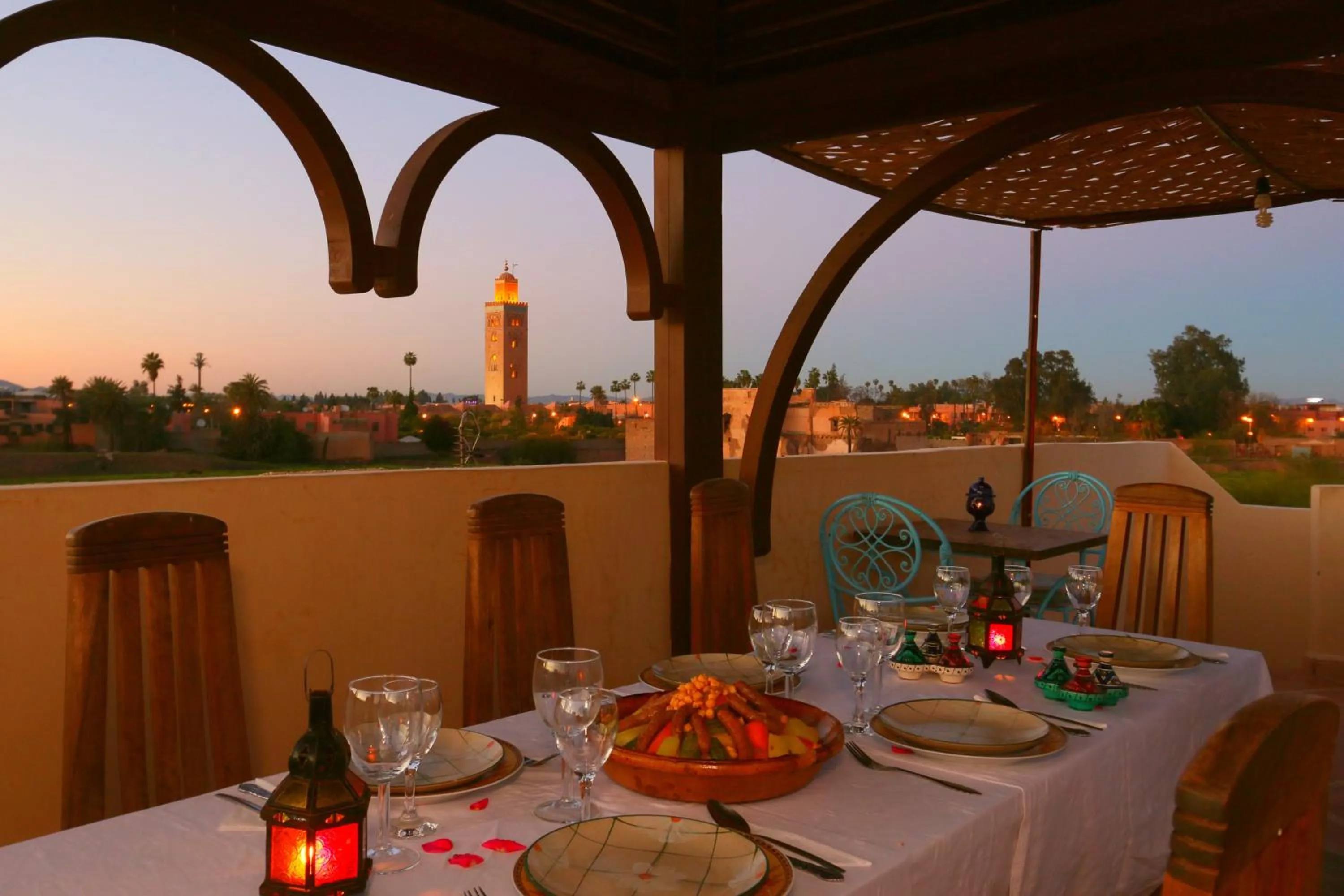 Balcony/Terrace in Riad Sidi Mimoune & Spa