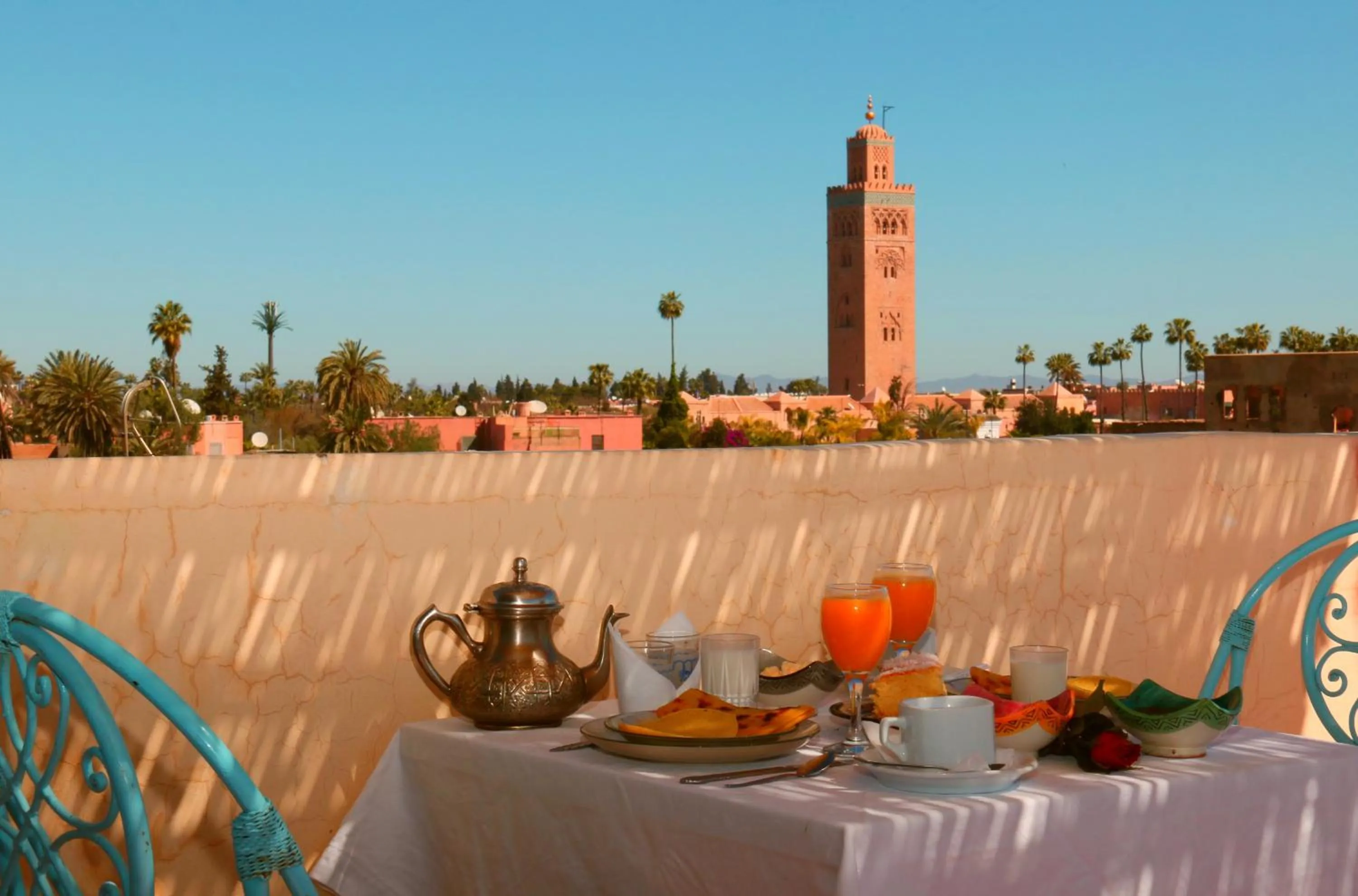 Continental breakfast in Riad Sidi Mimoune & Spa