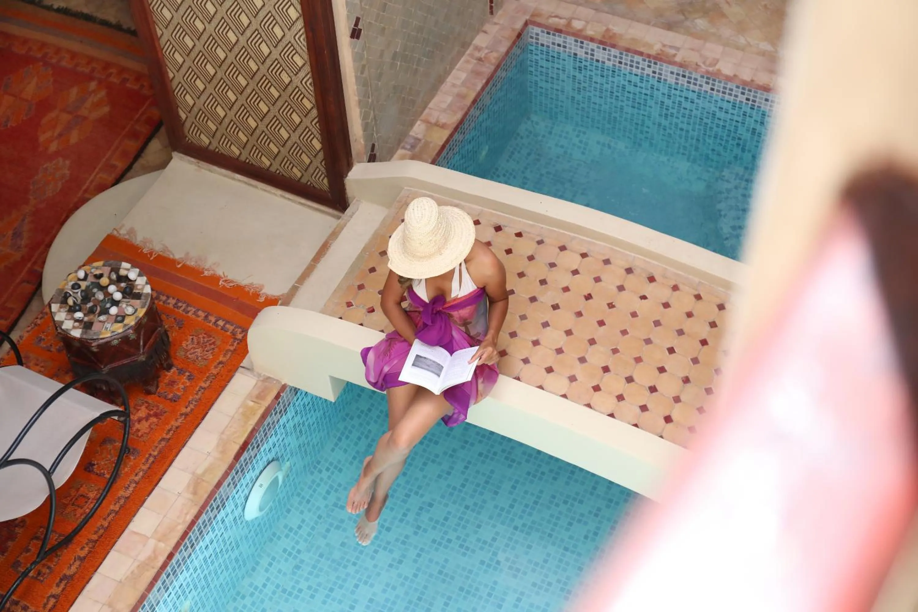 Swimming pool in Riad Sidi Mimoune & Spa