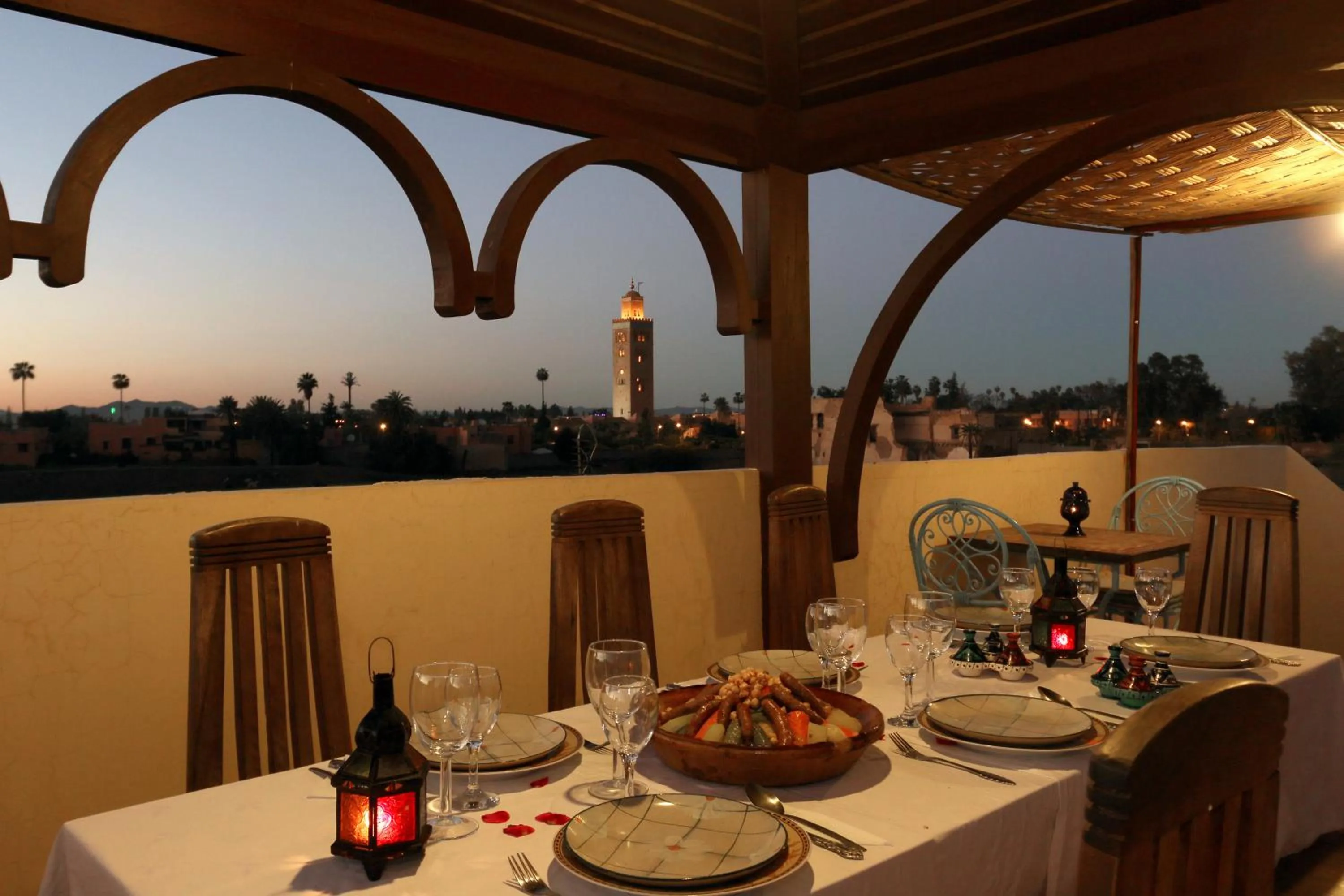 Balcony/Terrace in Riad Sidi Mimoune & Spa