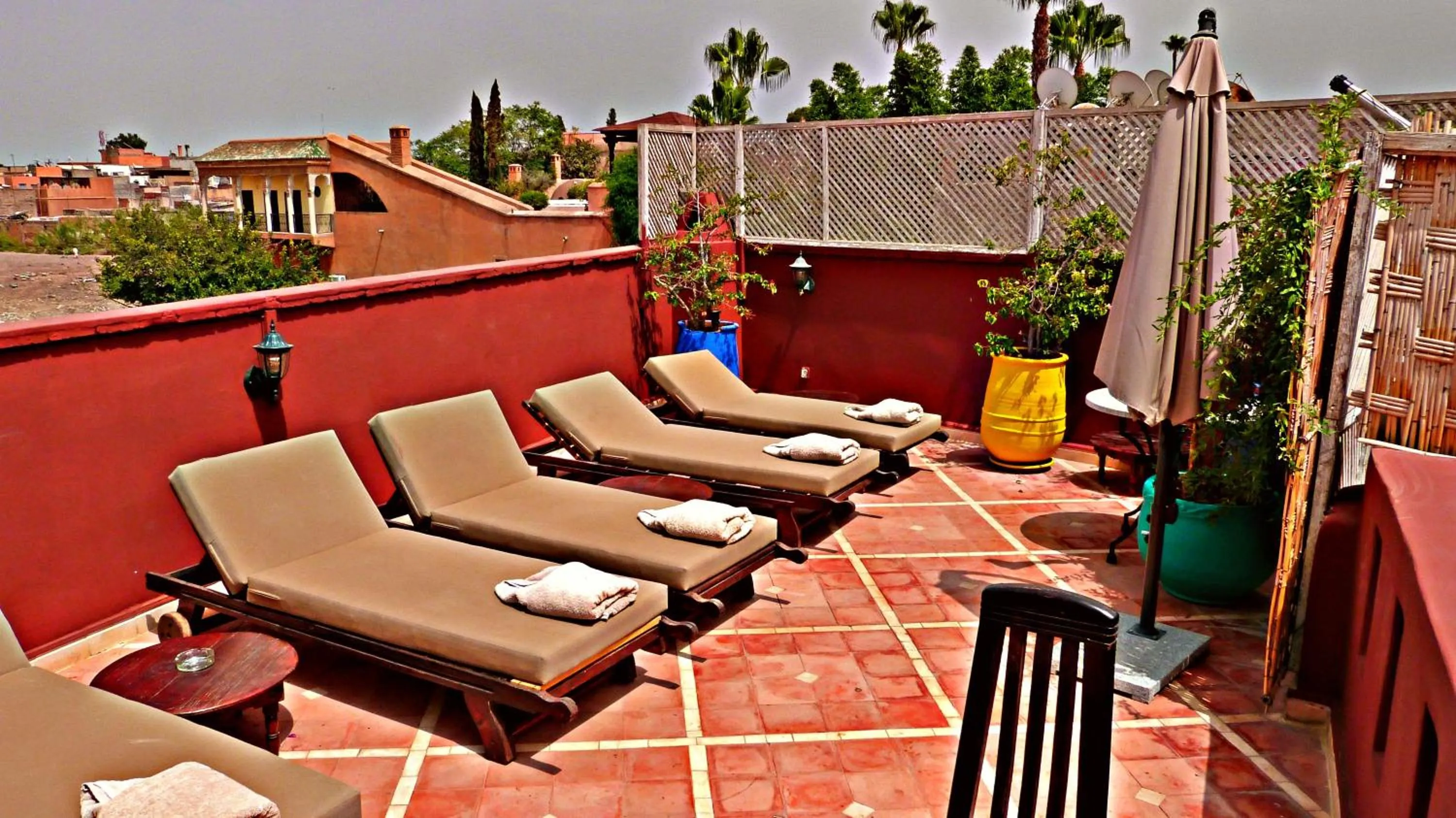 Solarium in Riad Sidi Mimoune & Spa