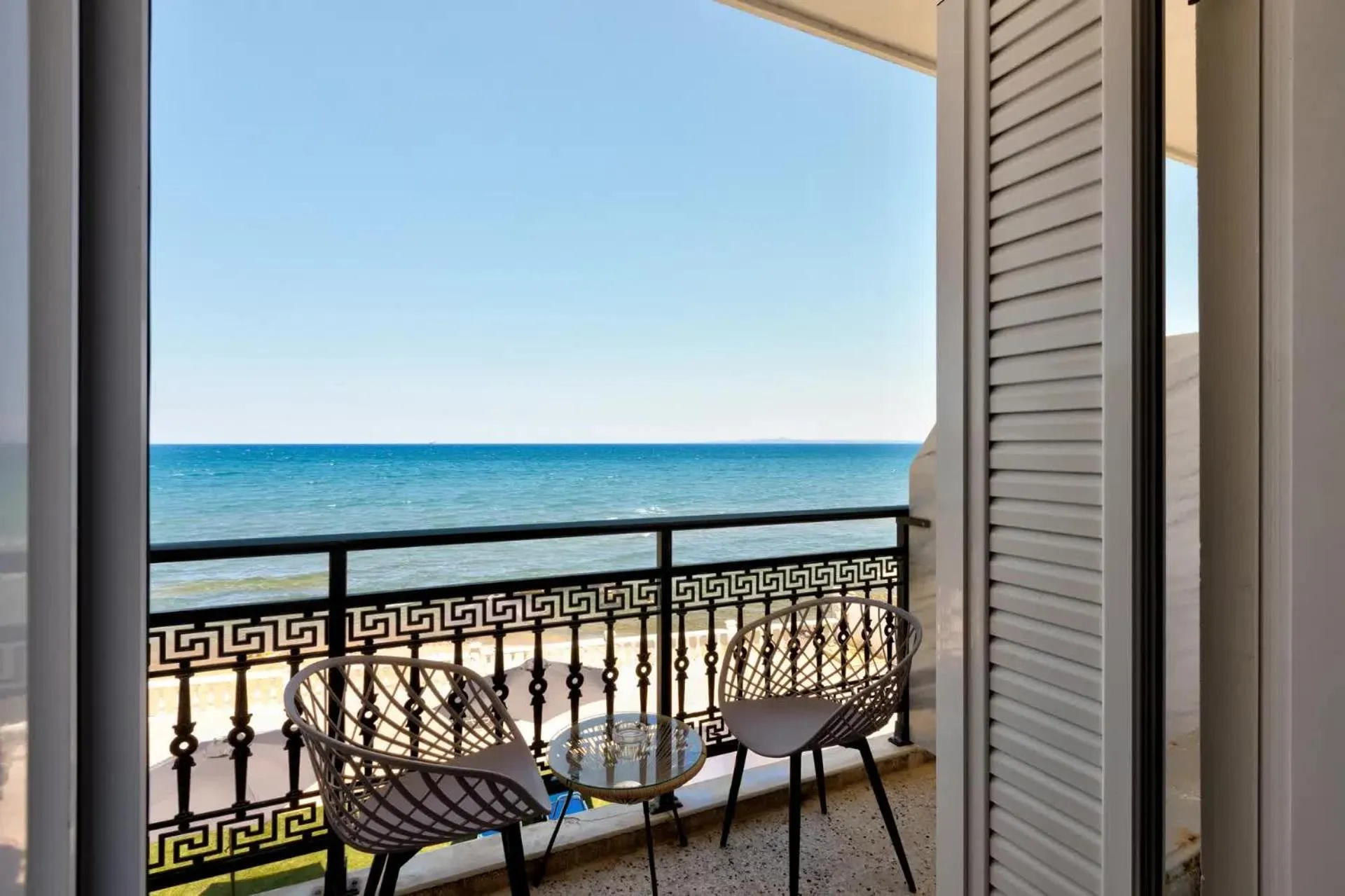 Balcony/Terrace in Argassi Beach Hotel
