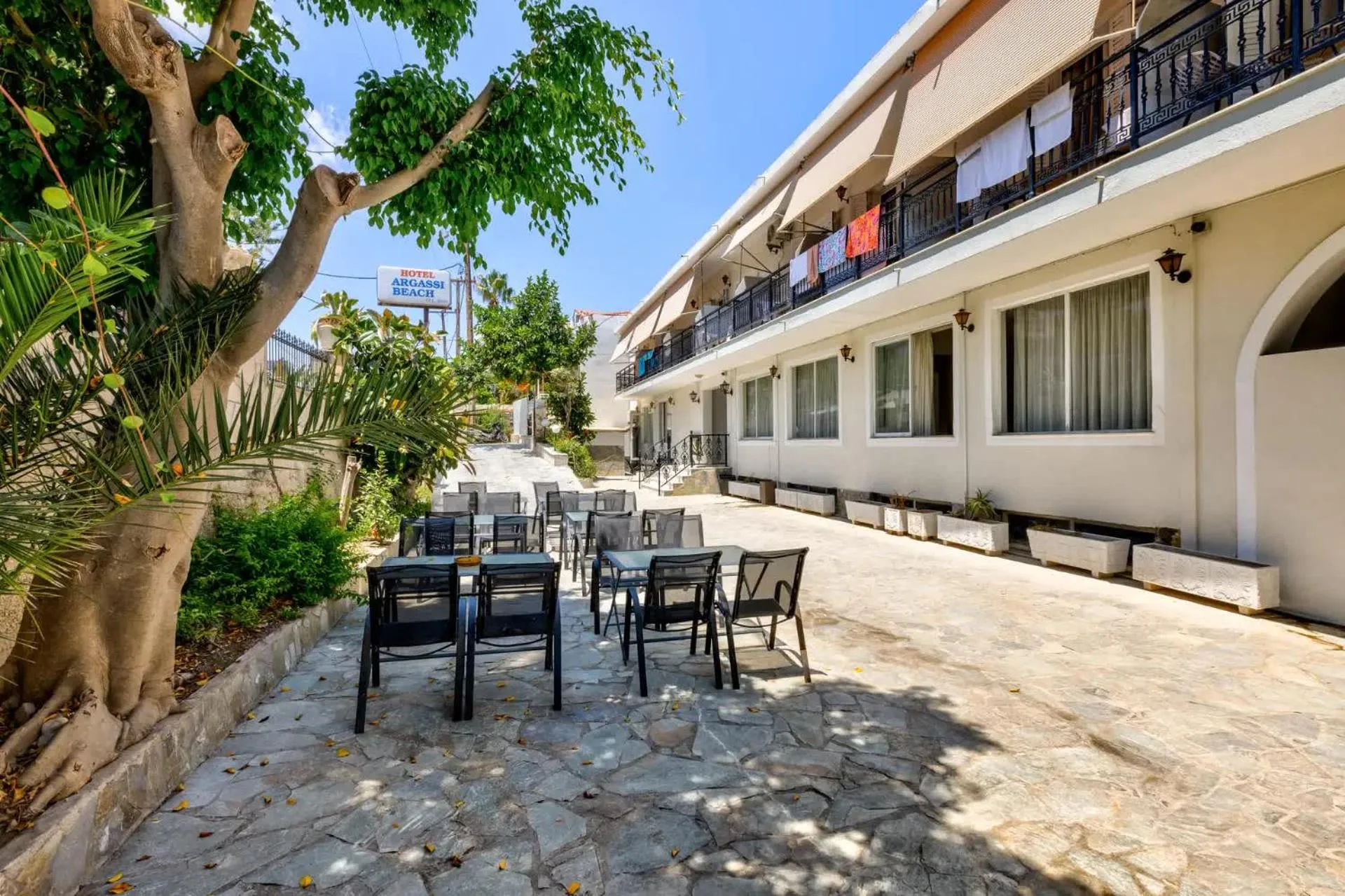 Garden in Argassi Beach Hotel