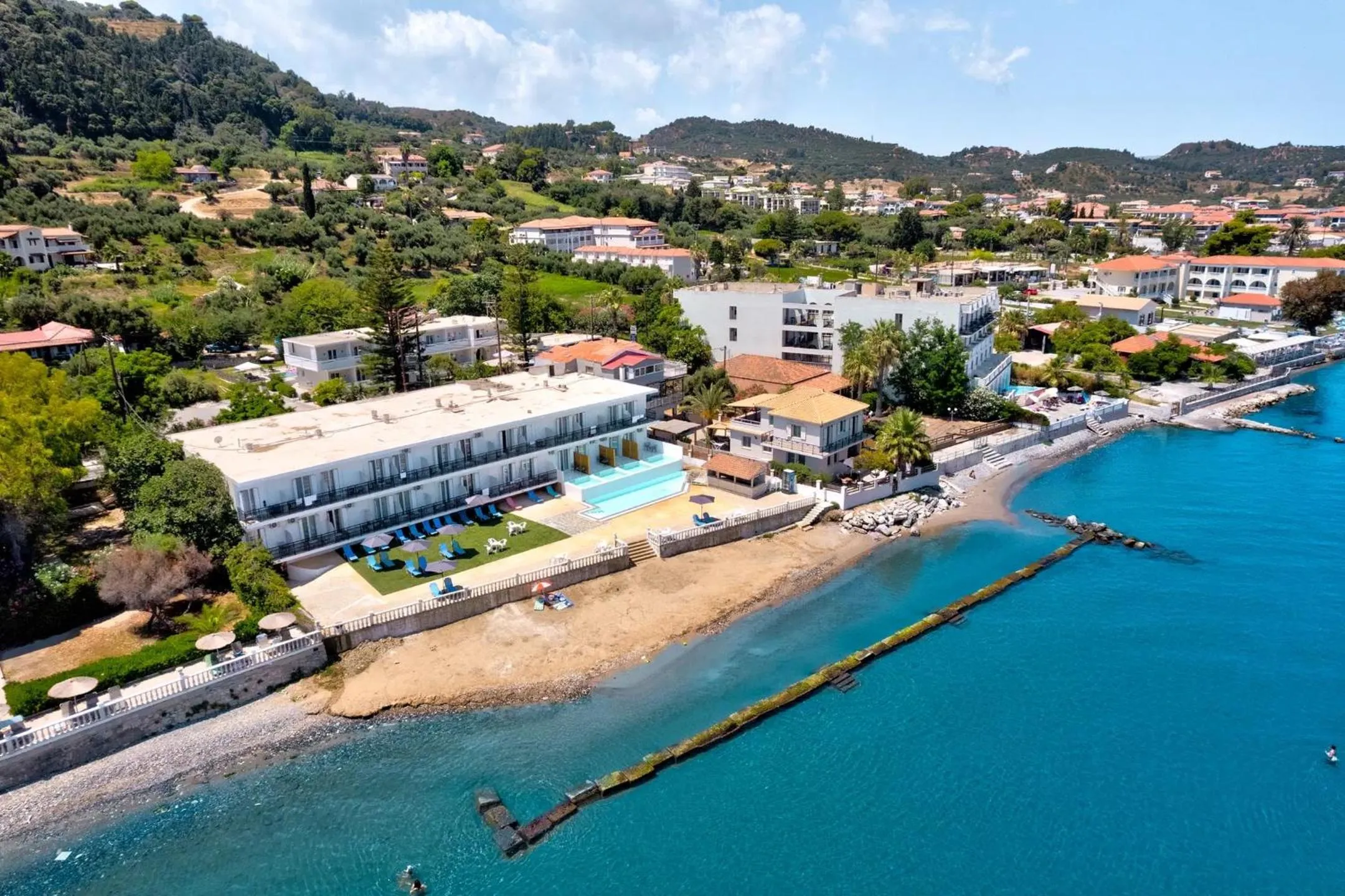 Property building in Argassi Beach Hotel