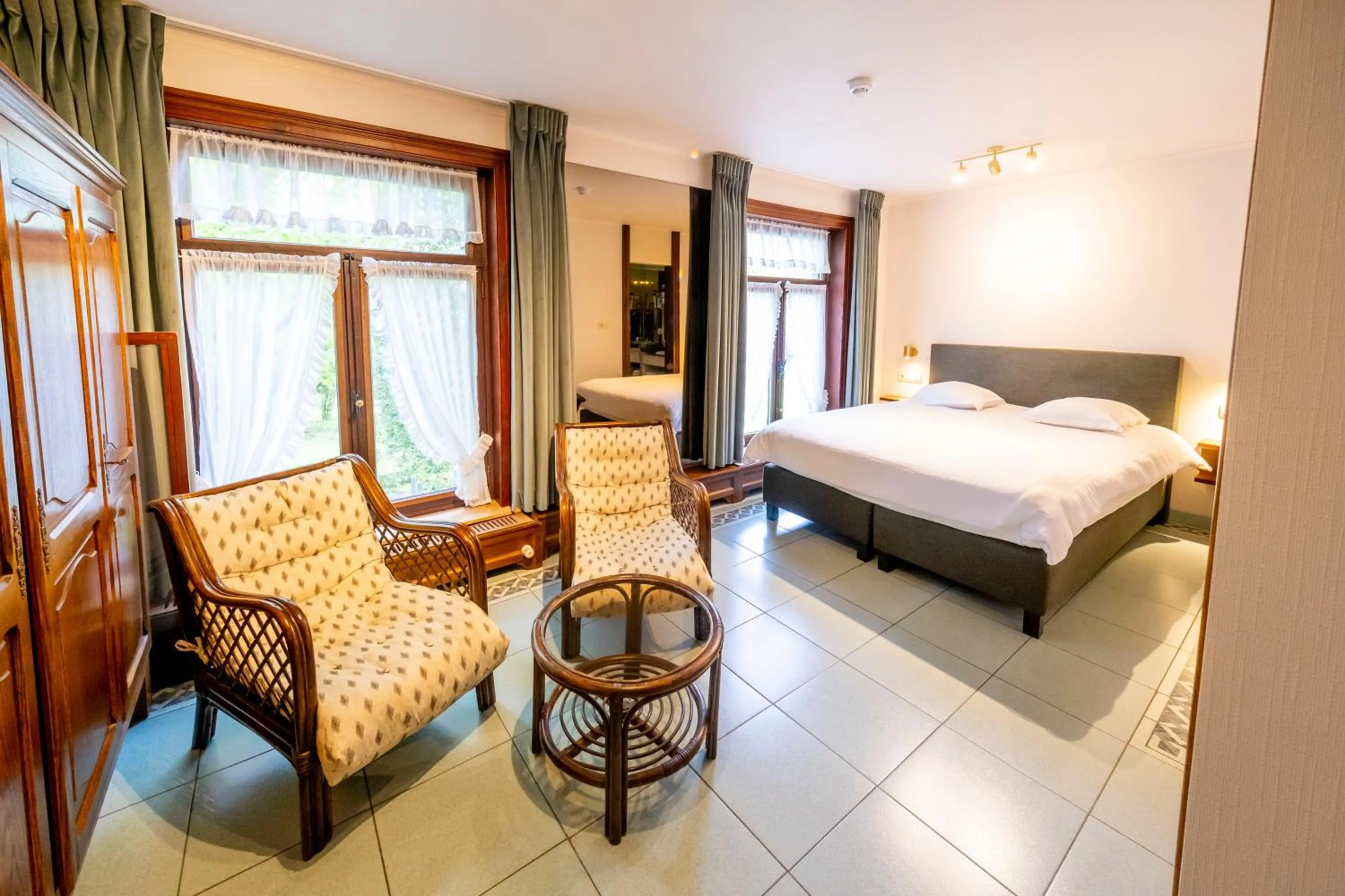 Bed in Kasteel van Nieuwland