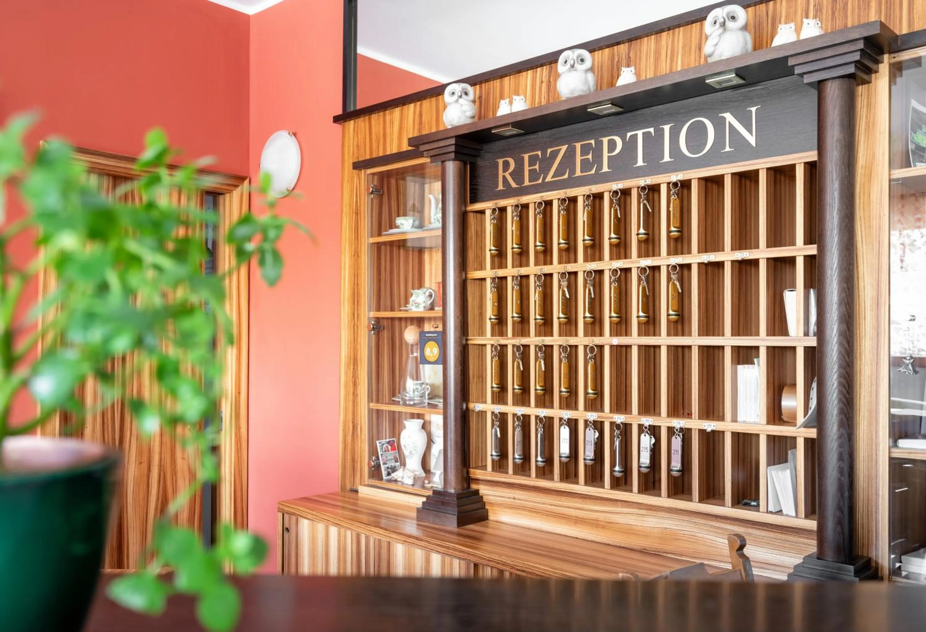 Lobby or reception in Hotel Erlenhof