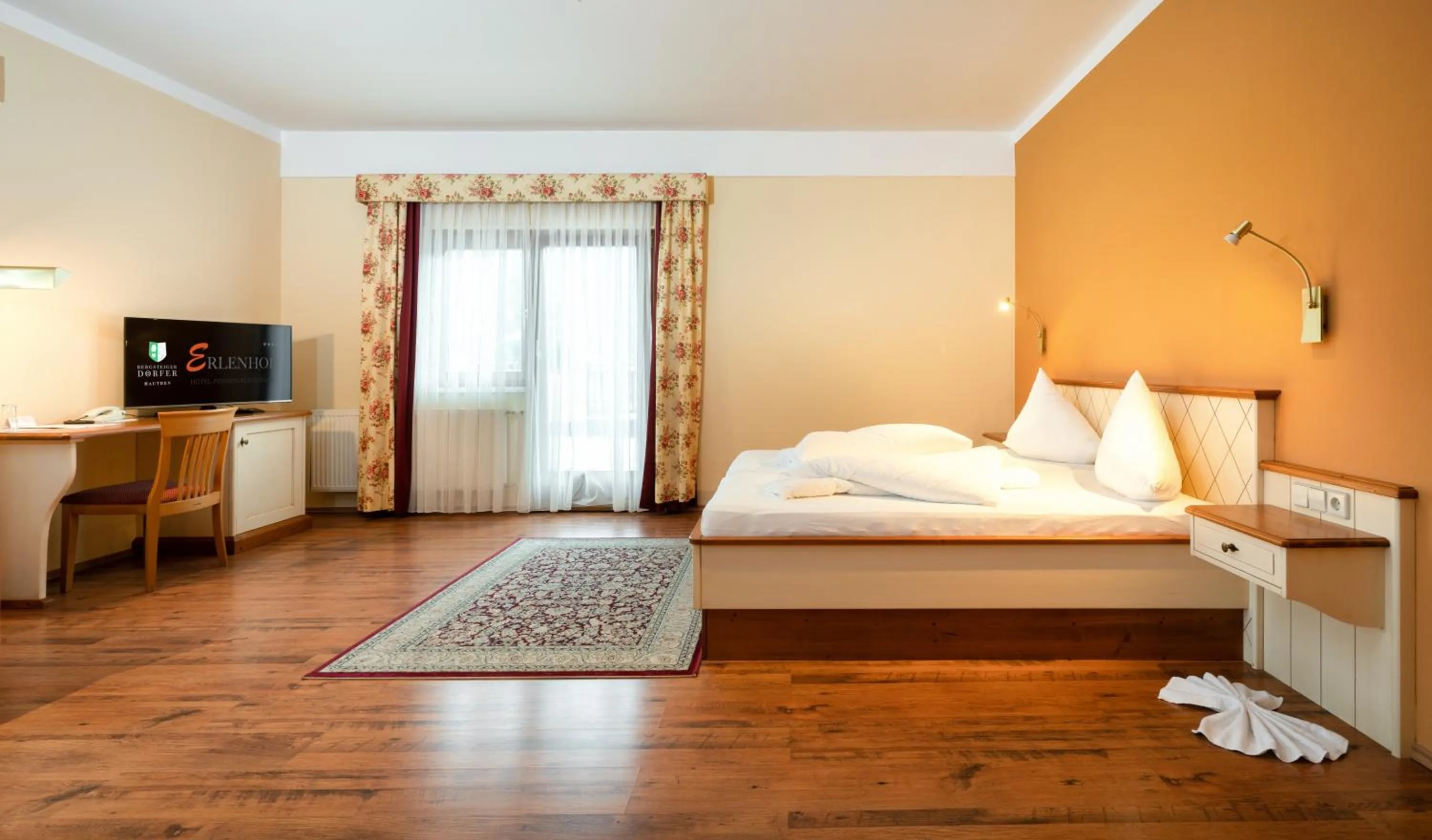 Bed in Hotel Erlenhof