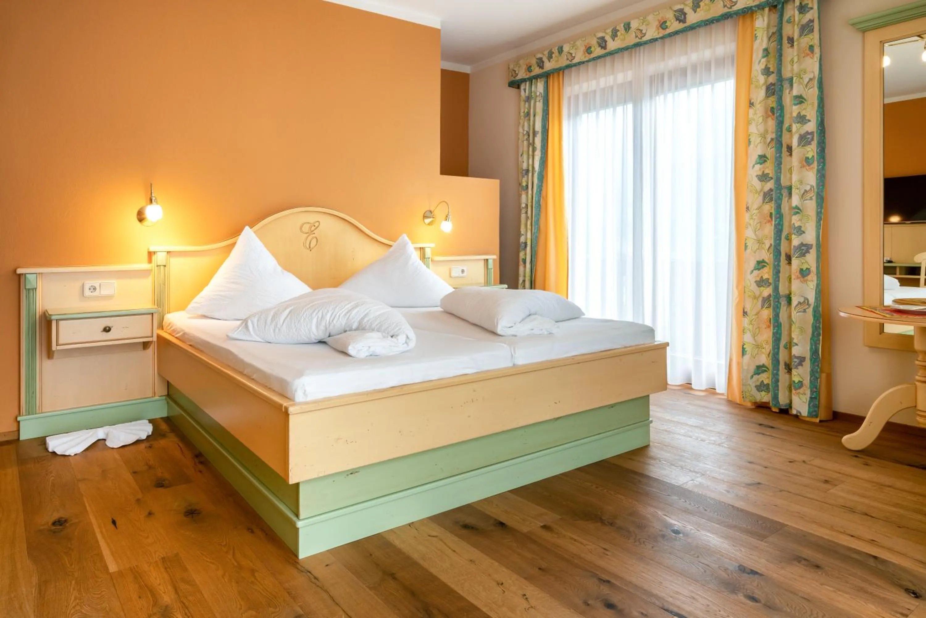 Bed in Hotel Erlenhof