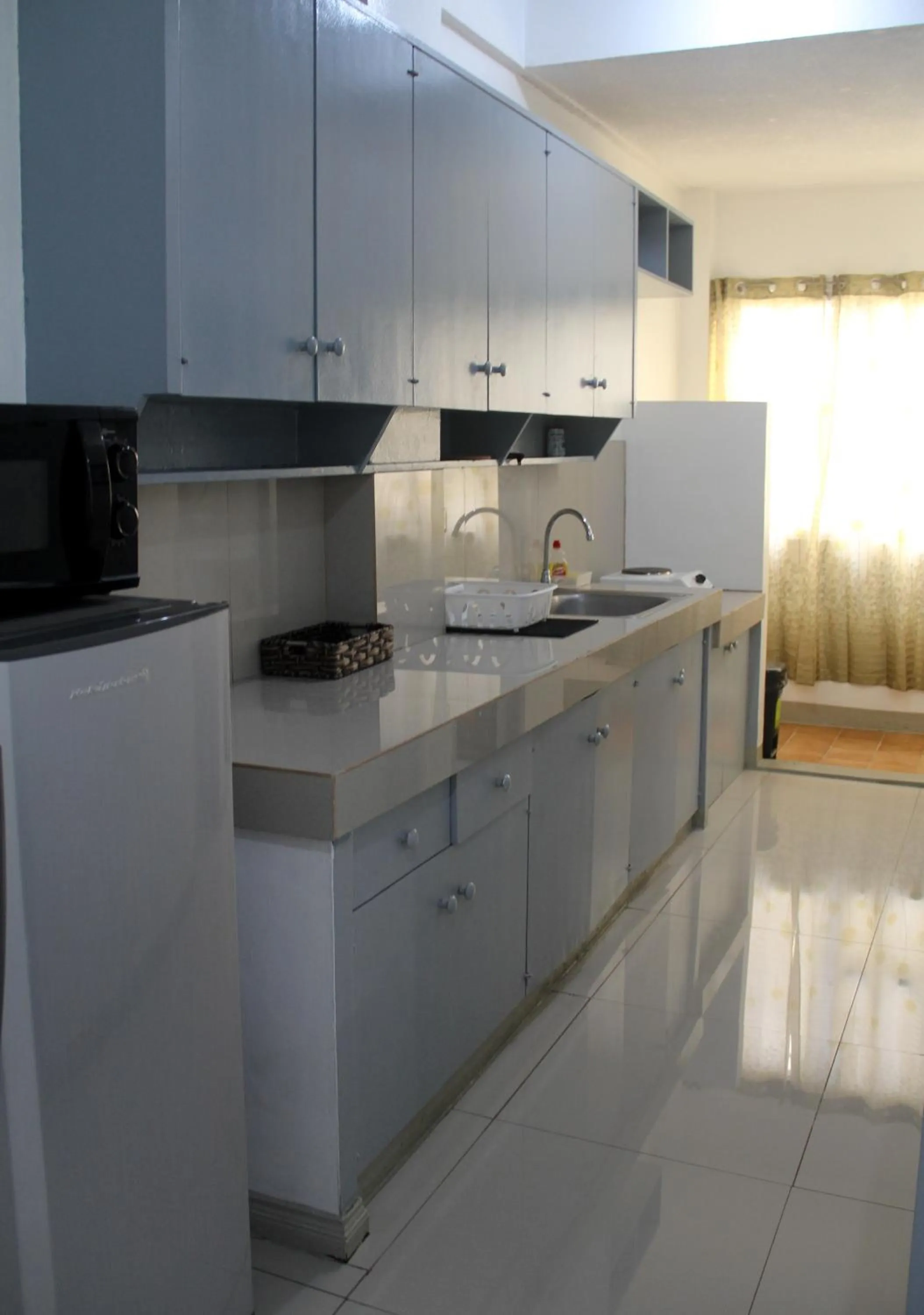 Kitchen or kitchenette in Abela Apartments